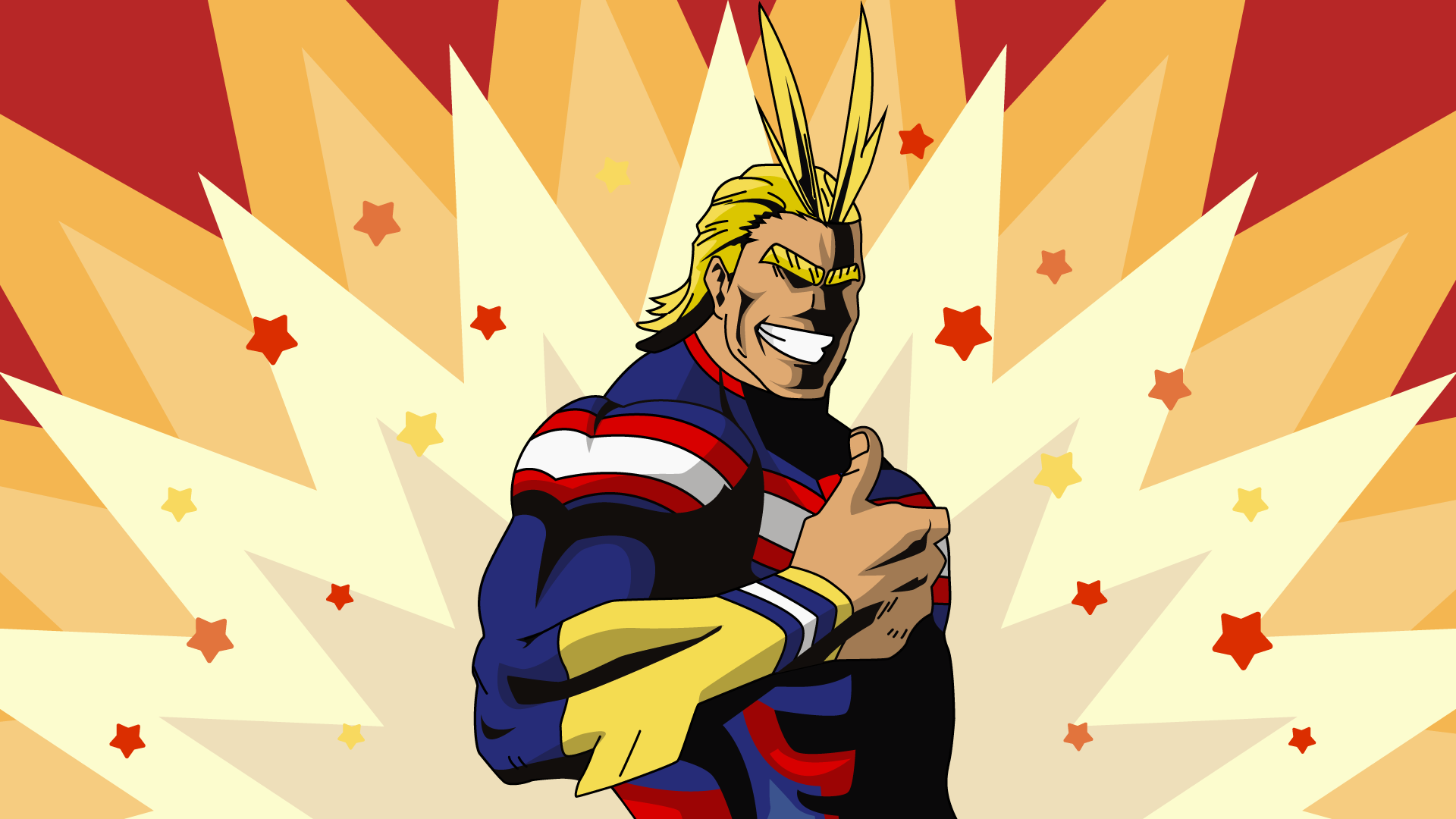 All Might And Bakugou - HD Wallpaper 