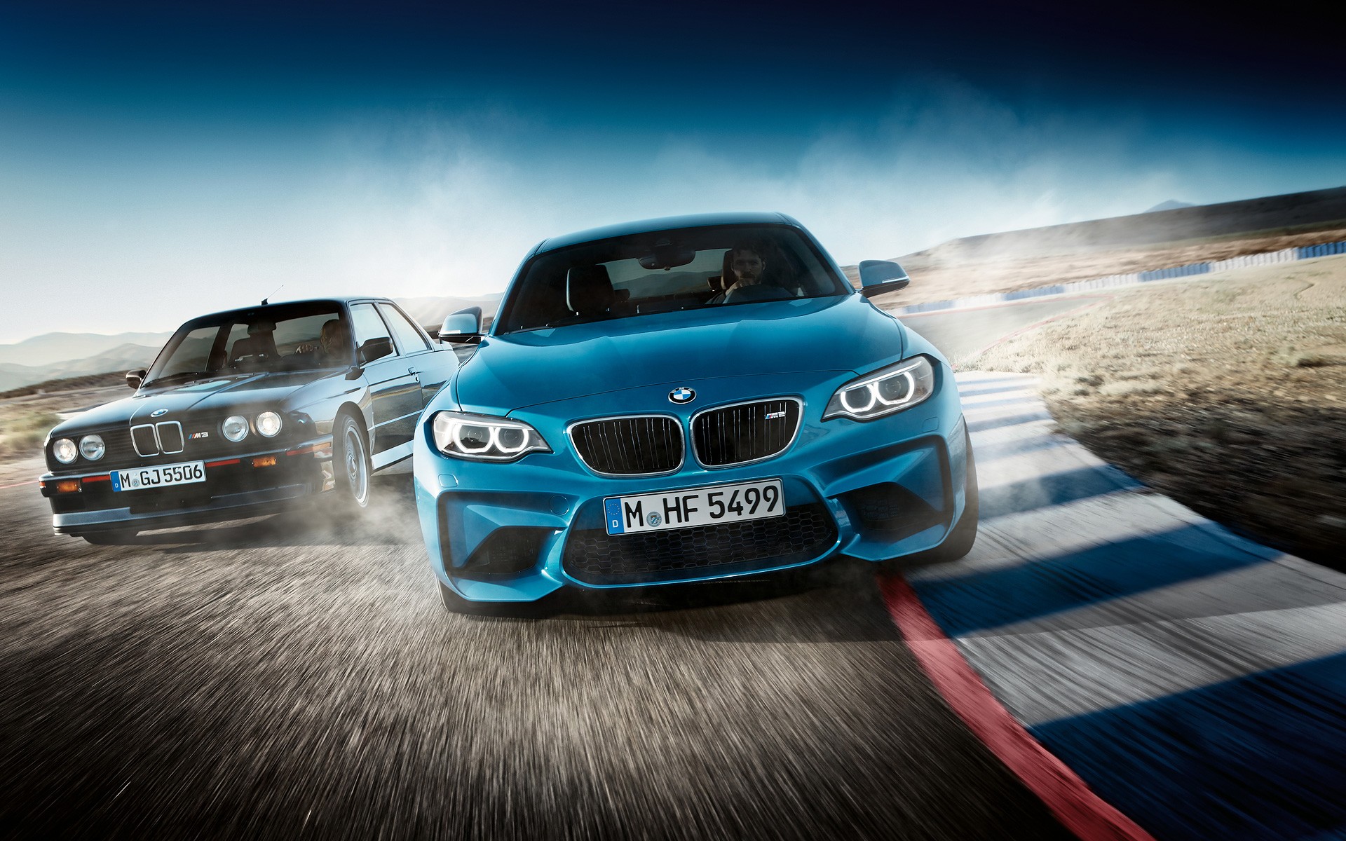 Get Your Bmw M2 Wallpapers Fresh Out The Oven - Bmw M2 M3 E30 - HD Wallpaper 