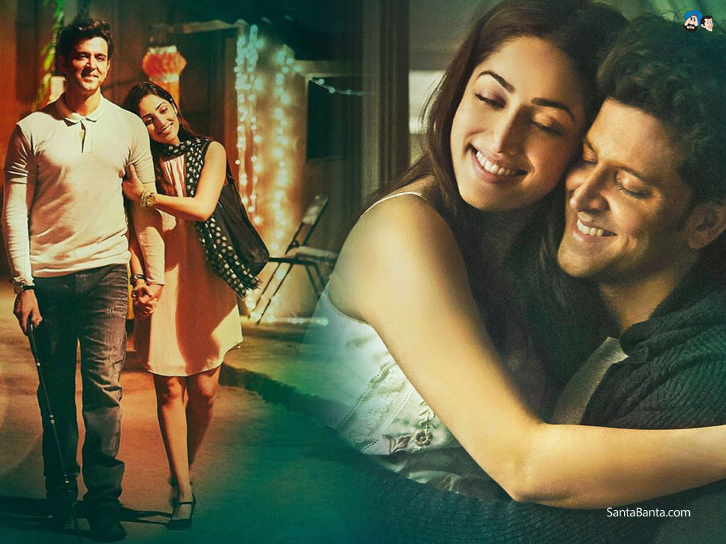 Hrithik Roshan And Yami Gautam - HD Wallpaper 