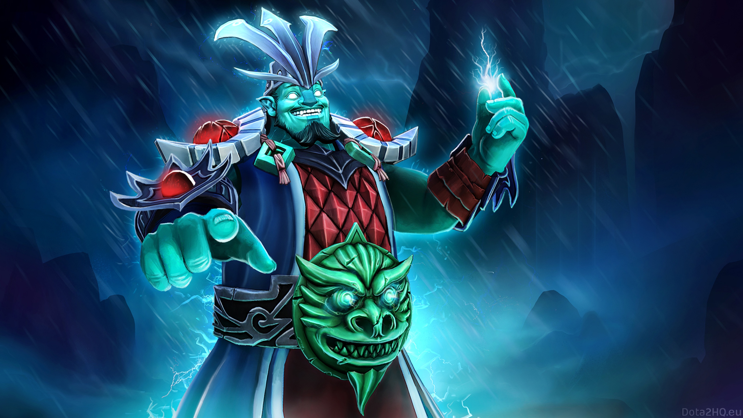 Dota 2 Wallpaper Storm Spirit - HD Wallpaper 