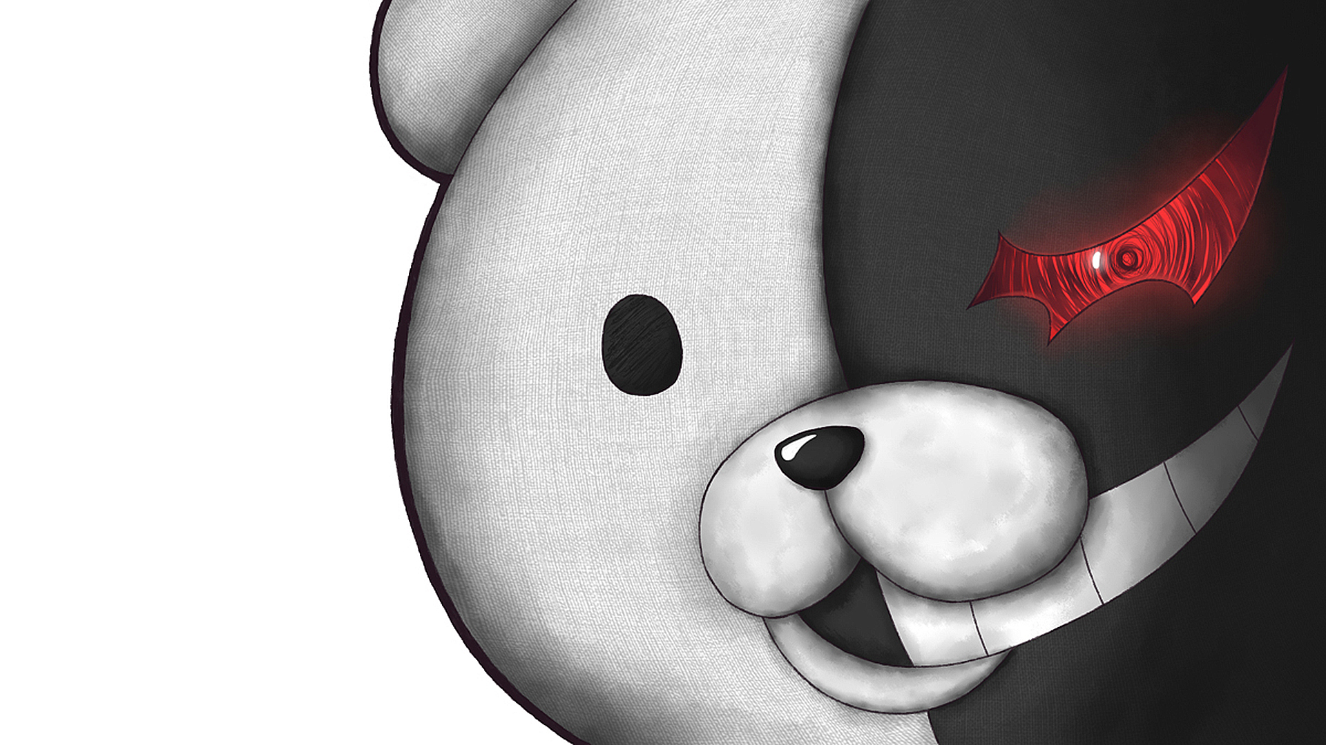 Danganronpa Download Wallpaper - Danganronpa Monokuma - HD Wallpaper 