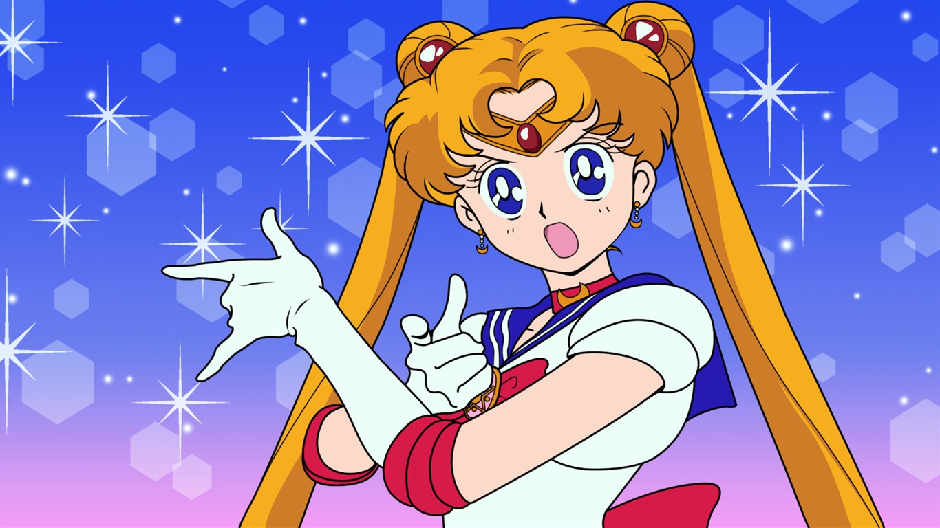 Sailor Moon Anime Hd Desktop Wallpaper - Sailor Moon Laptop Background - HD Wallpaper 