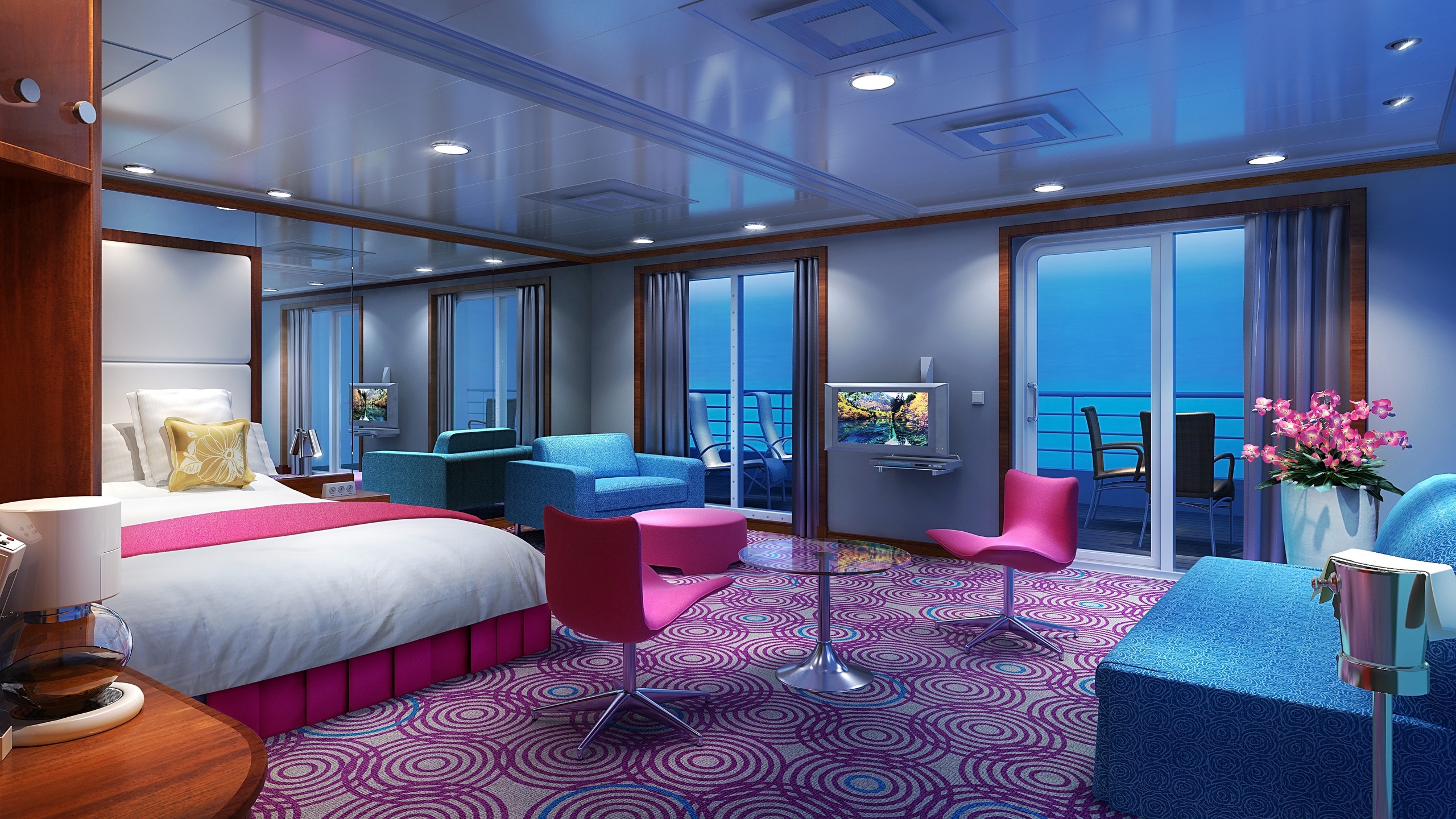 Wallpaper Bedroom, Furniture, Tenderness, Romance, - Hotel Rooms Images Hd - 2560x1440 Wallpaper Wallpaper Bedroom, Furniture, Tenderness, Romance, - Hotel Rooms Images Hd - 2560x1440 Wallpaper