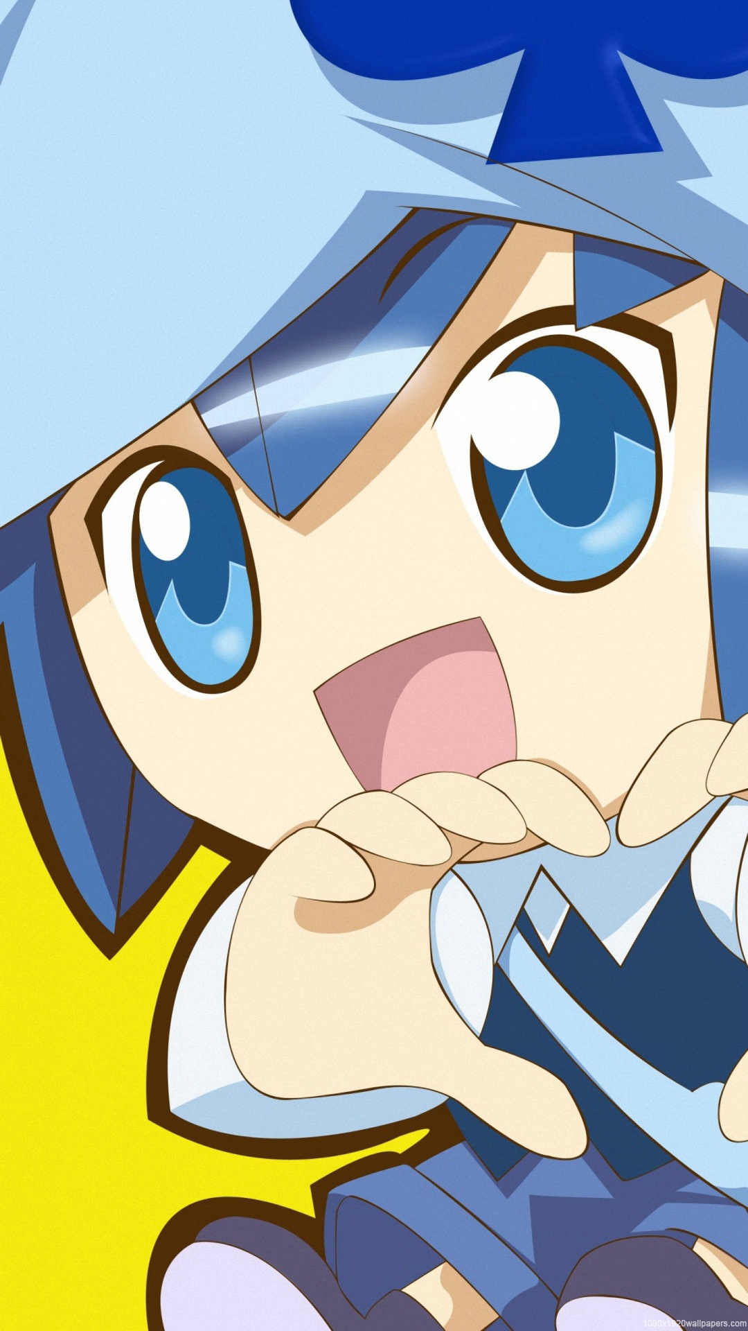 Anime Girl Cute Wallpaper For Iphone - HD Wallpaper 