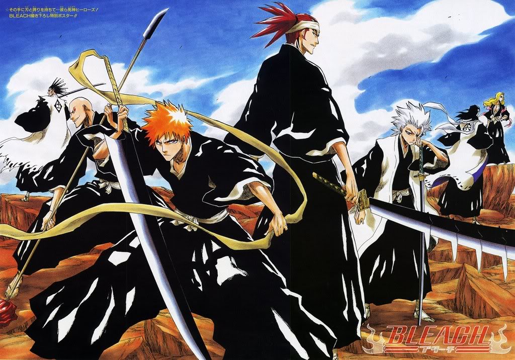 Anime Cool Best Collection Manga Bleach 170243 Wallpaper - Bleach Wallpaper All Soul Reapers - HD Wallpaper 