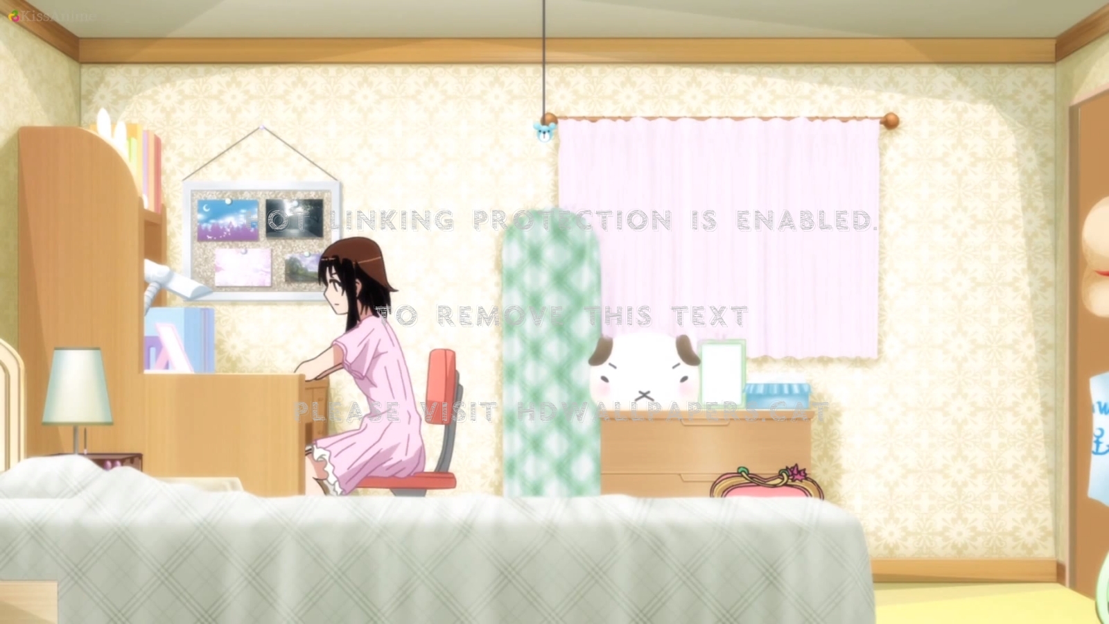 Bedroom Desk Kosaki Onodera Anime Sweet - Nisekoi Bedroom - HD Wallpaper 