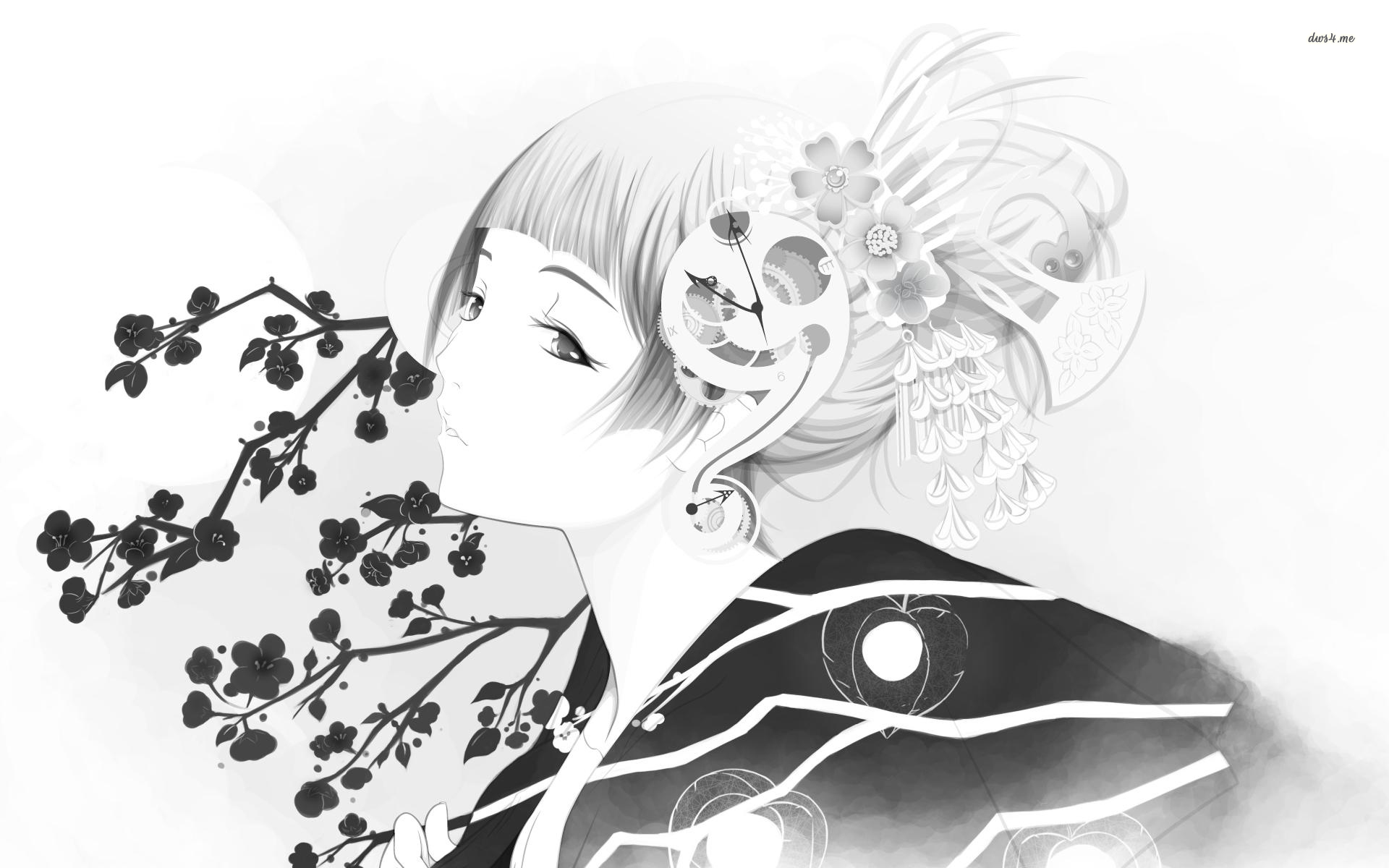 Девушка Сакура Картинки - HD Wallpaper 