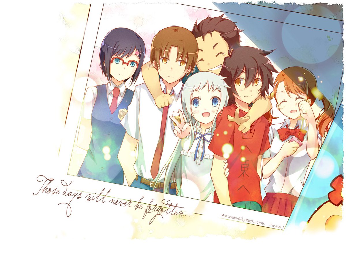 Anime Anohana - HD Wallpaper 