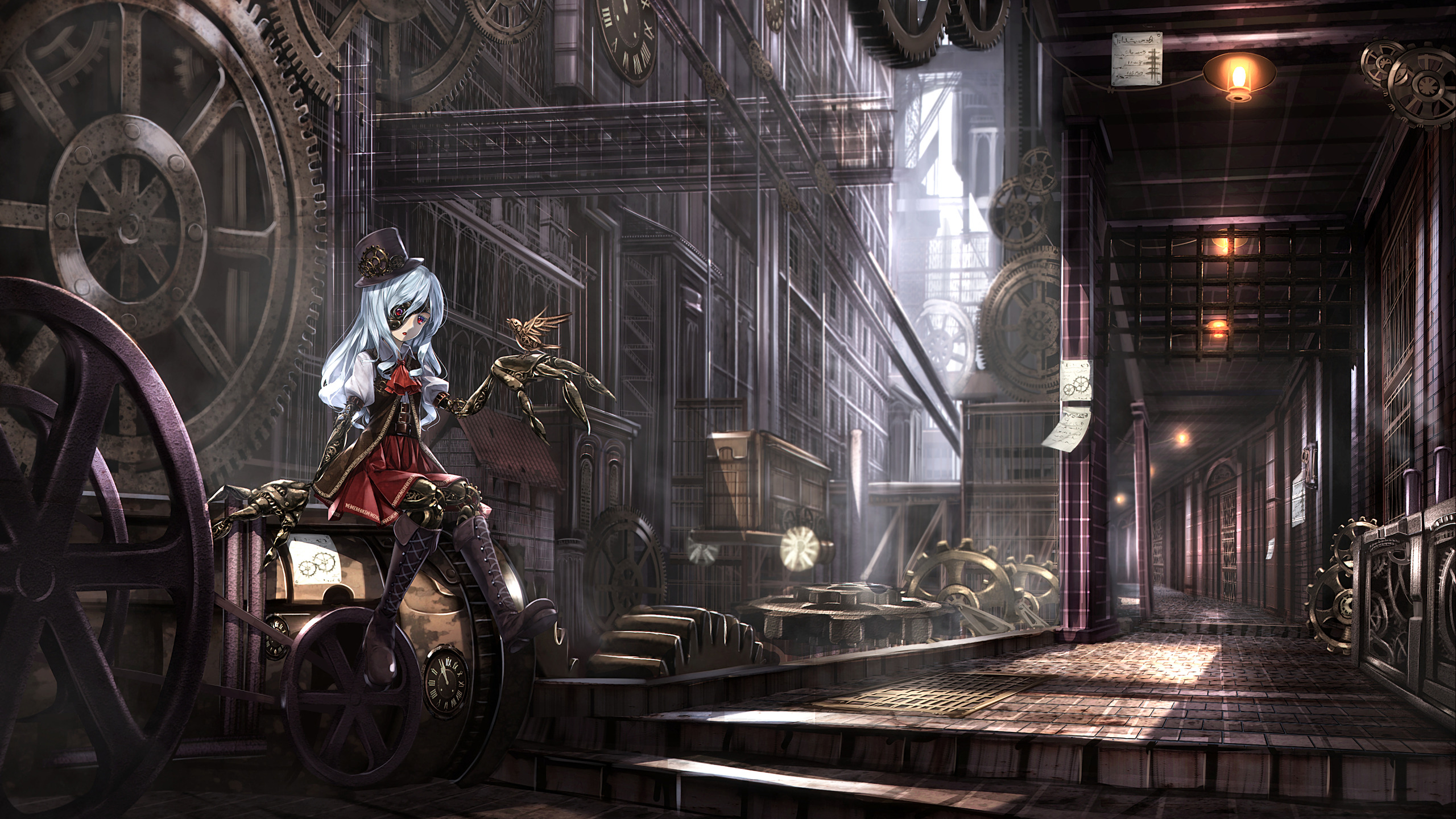 Steampunk Wallpaper Hd 2560x1440 Wallpaper Teahub Io