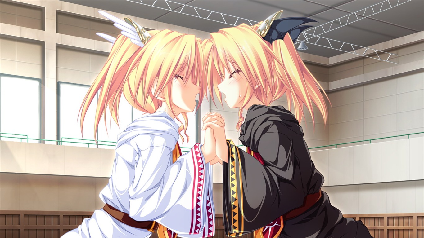 Black White Anime Girl-cute Cartoon Characters Wallpapers2013 - Personaje Dibujos Animados Blanco Y Negro - HD Wallpaper 