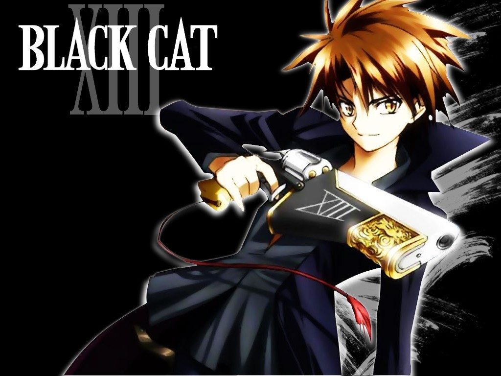 Train Heartnet Black Cat Anime - HD Wallpaper 
