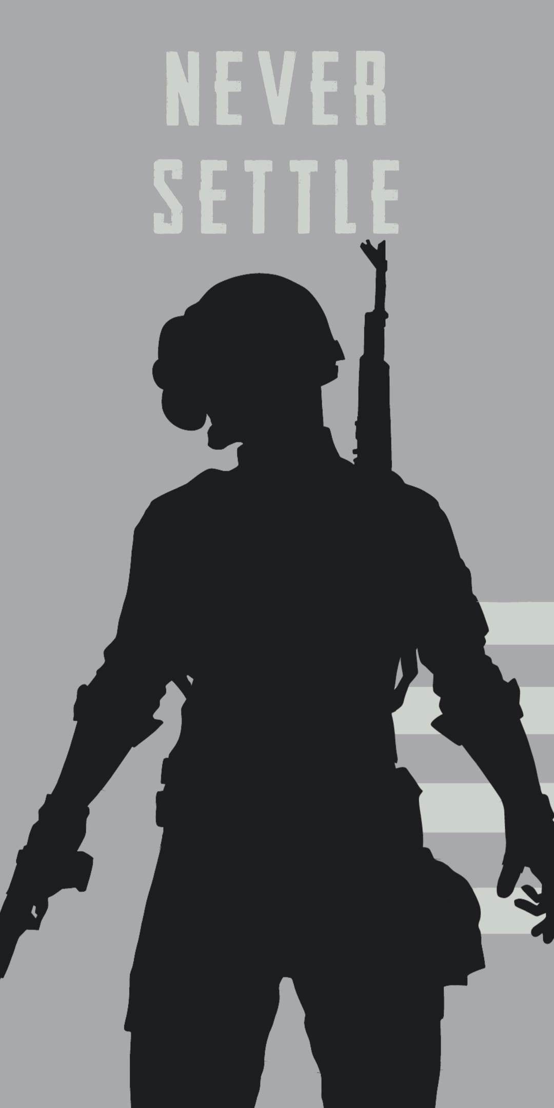 Pubg Wallpaper Never Settle - HD Wallpaper 