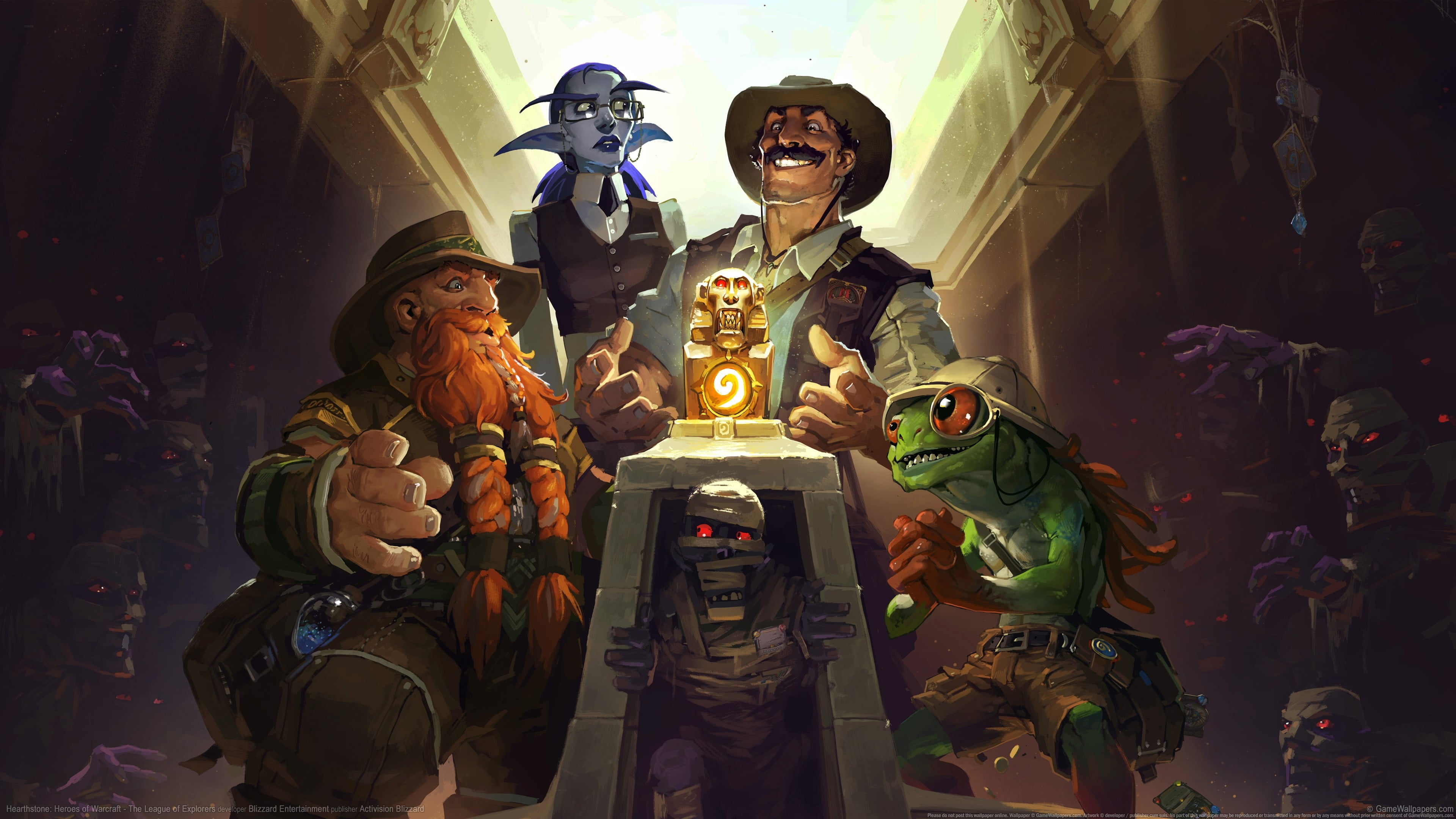 Hearthstone League Of Explorers - HD Wallpaper 