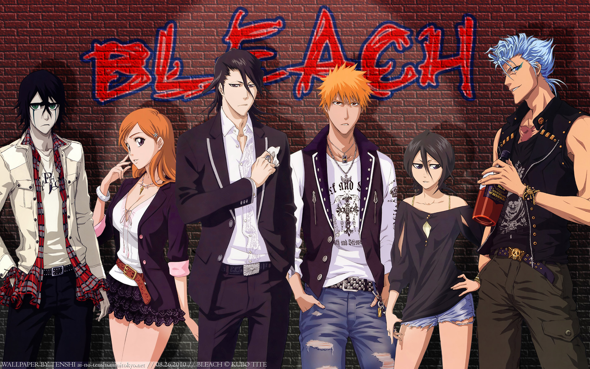 Bleach Bleach Anime 17385481 1920 - Bleach Characters In Suits - HD Wallpaper 