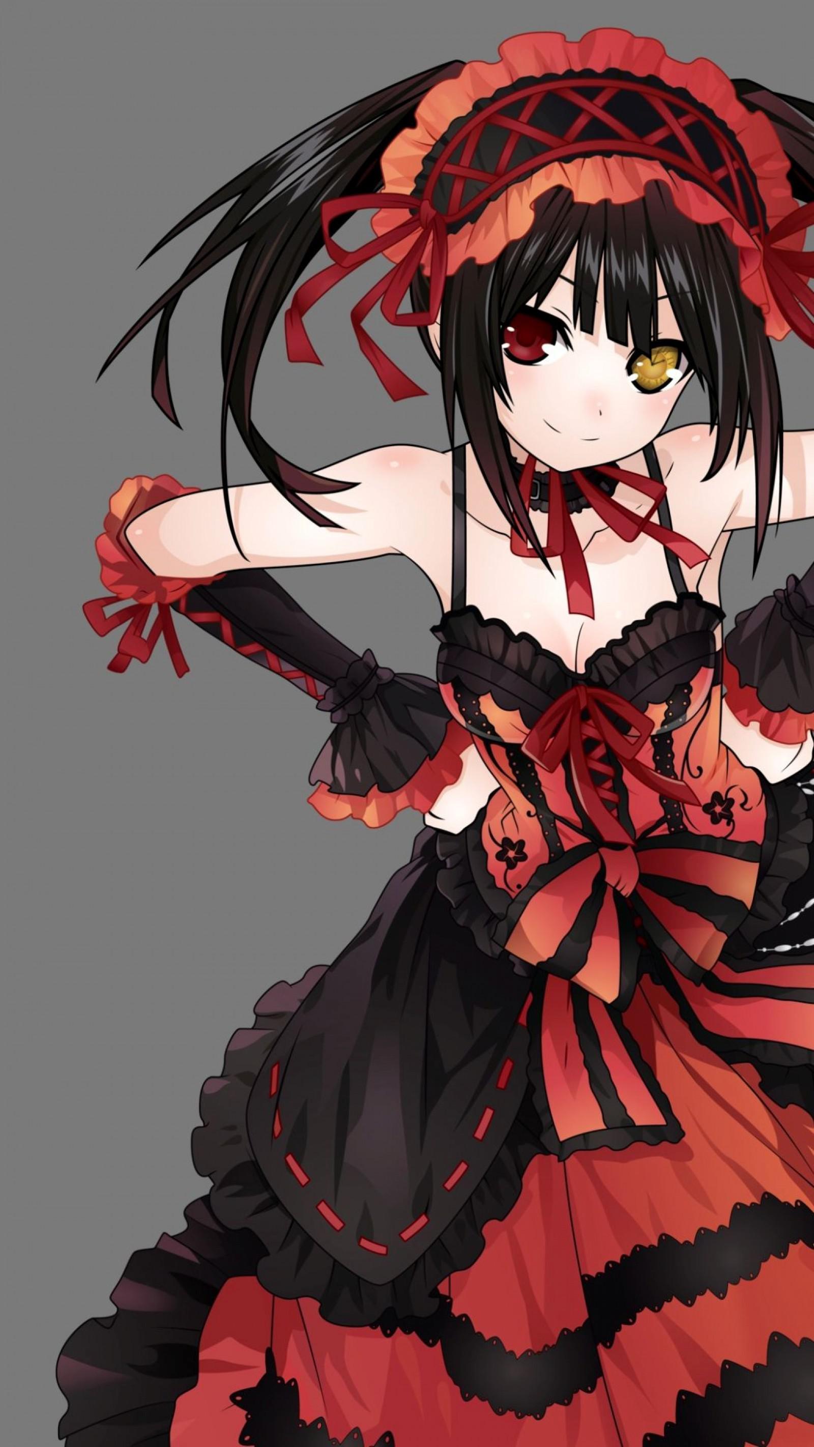 Anime Phone Wallpaper Awesome Cool Anime Wallpaper - Kurumi Tokisaki - HD Wallpaper 