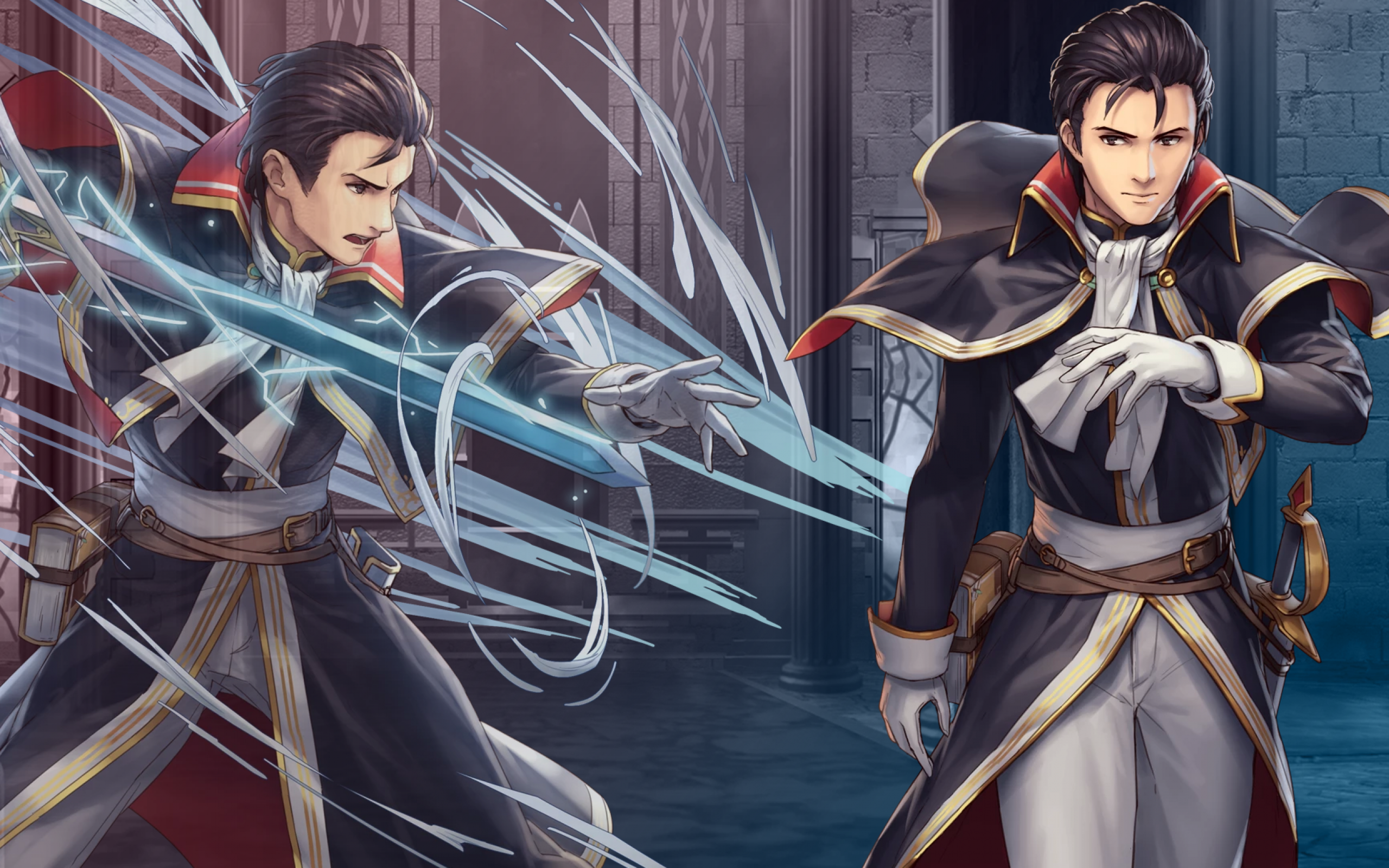 Fire Emblem Heroes, Sword, Uniform, Gloves, Anime Games - HD Wallpaper 