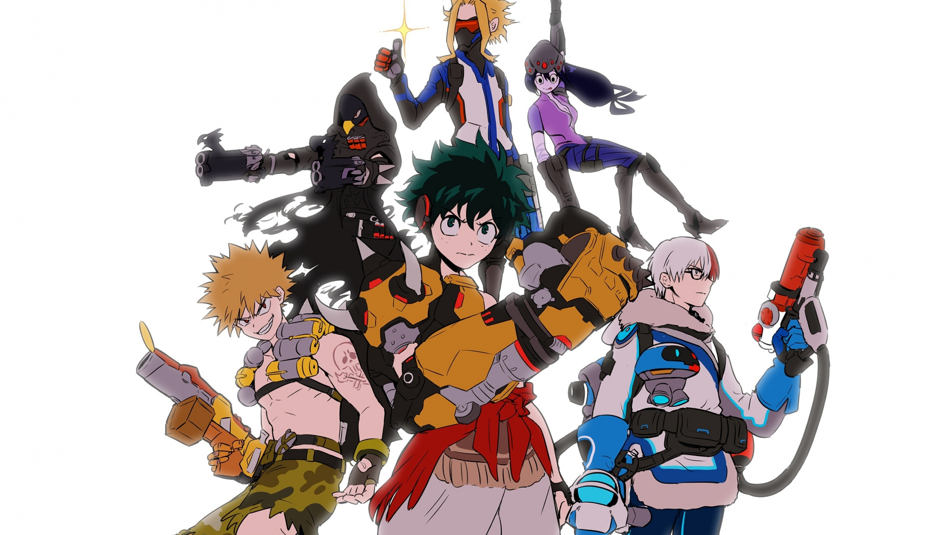 Anime, Boku No Hero Academia, Characters, Art, Wallpaper - Iphone My Hero Academia - HD Wallpaper 