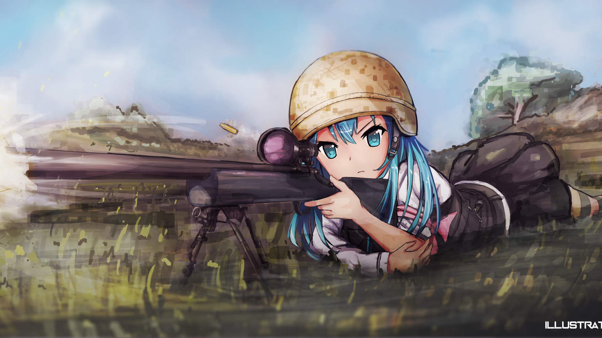 Hd Pubg Girl Anime - HD Wallpaper 