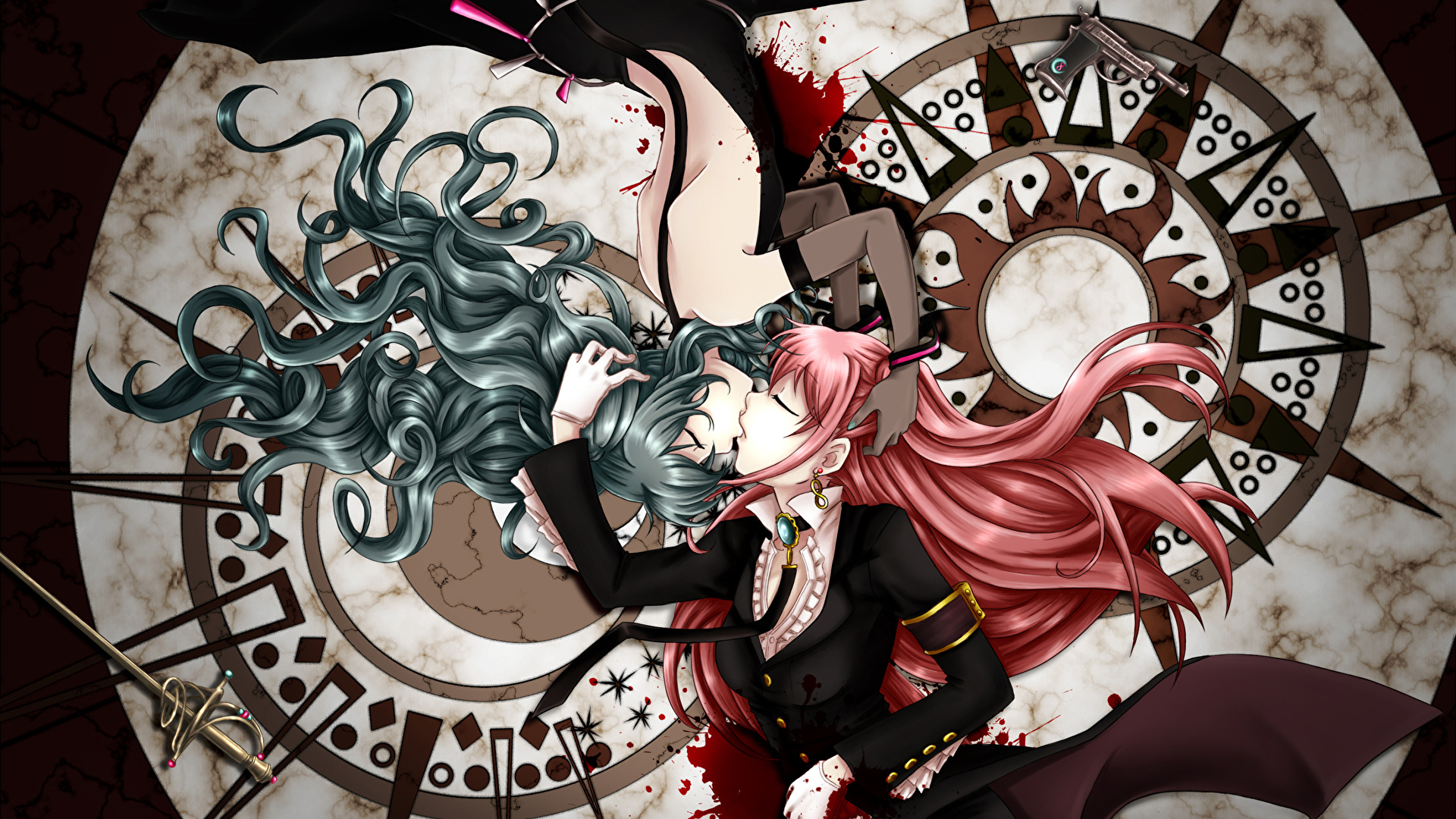 Yuri Anime Wallpapers Hd - 1366x768 Wallpaper - teahub.io