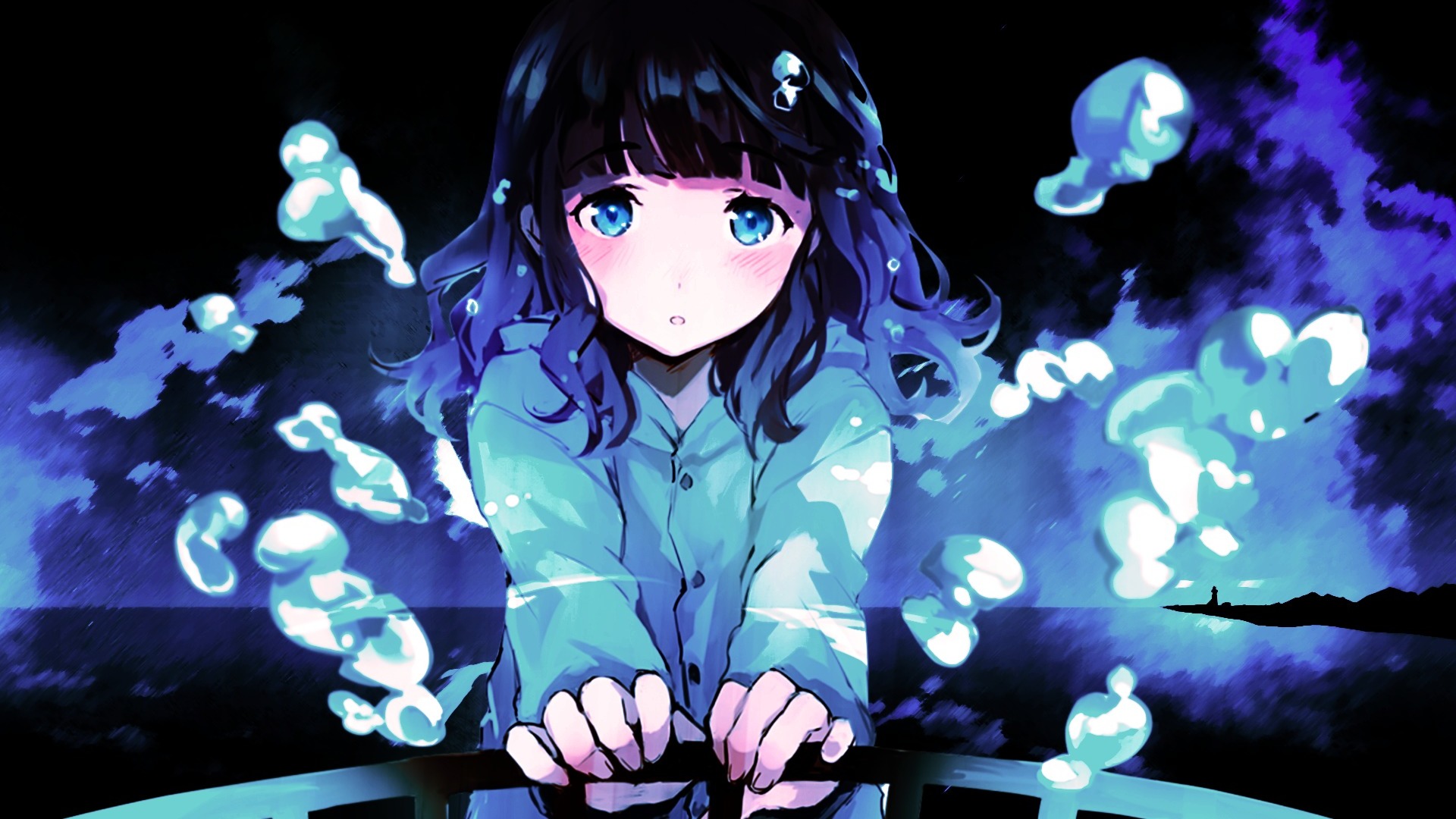 Anime Sad Girl Wallpaper Hd - HD Wallpaper 