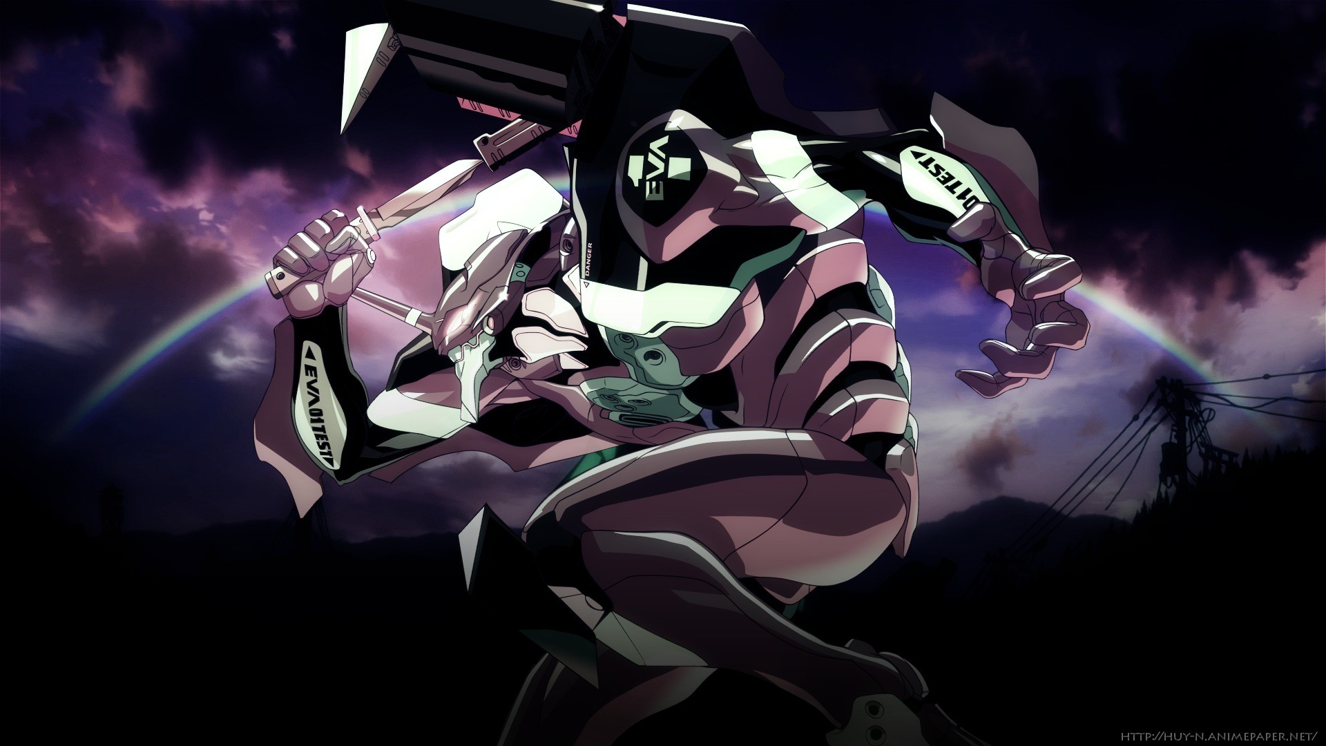 Neon Genesis Evangelion Animated - HD Wallpaper 
