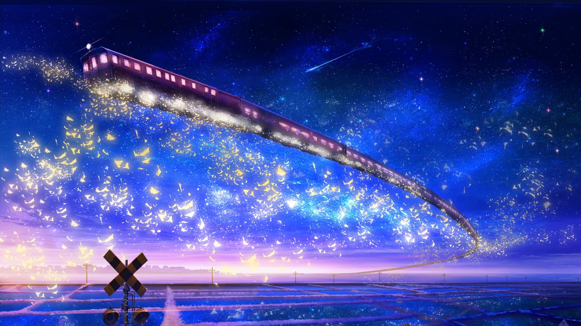 Beautiful Backgrounds Anime Sky - 1920x1080 Wallpaper 