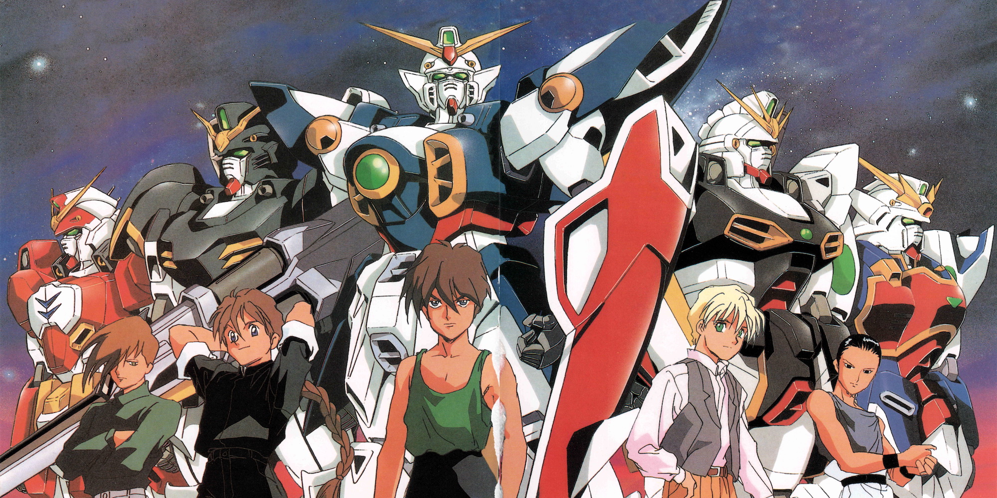 Images Of Mobile Suit Gundam Wing - Mobile Suit Gundam Wing - HD Wallpaper 