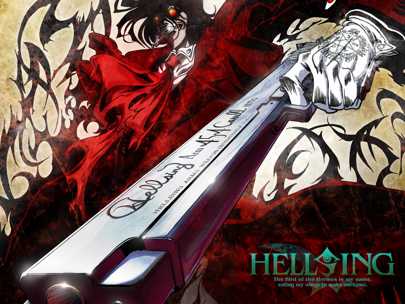 Wallpaper Anime Hellsing Ultimate 1600x10 Wallpaper Teahub Io