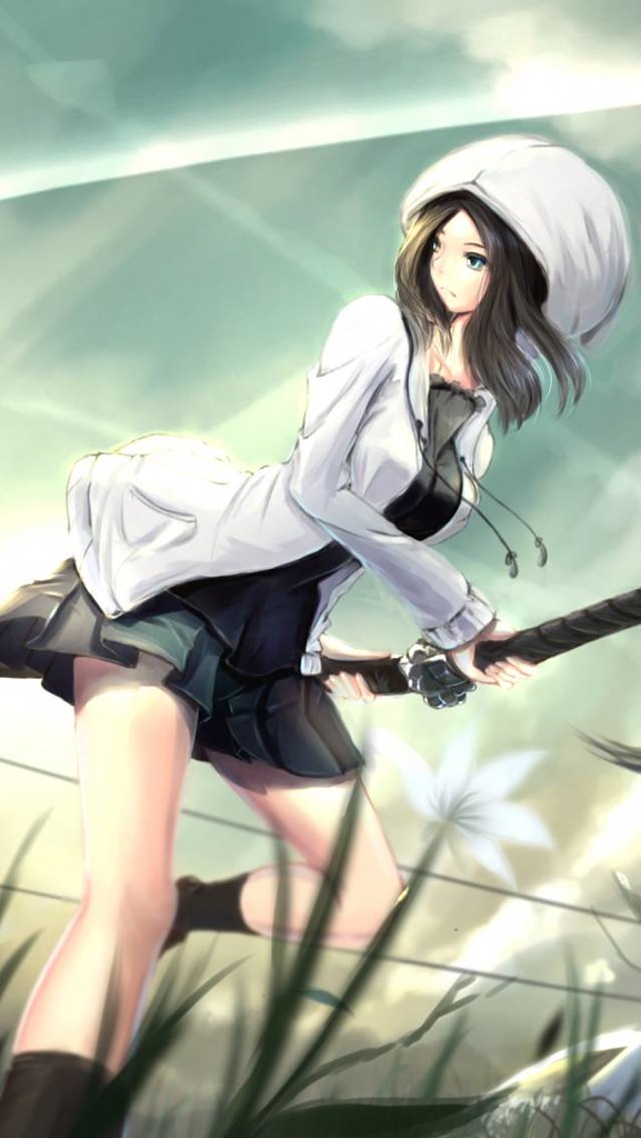 Anime Girls With Katana - HD Wallpaper 