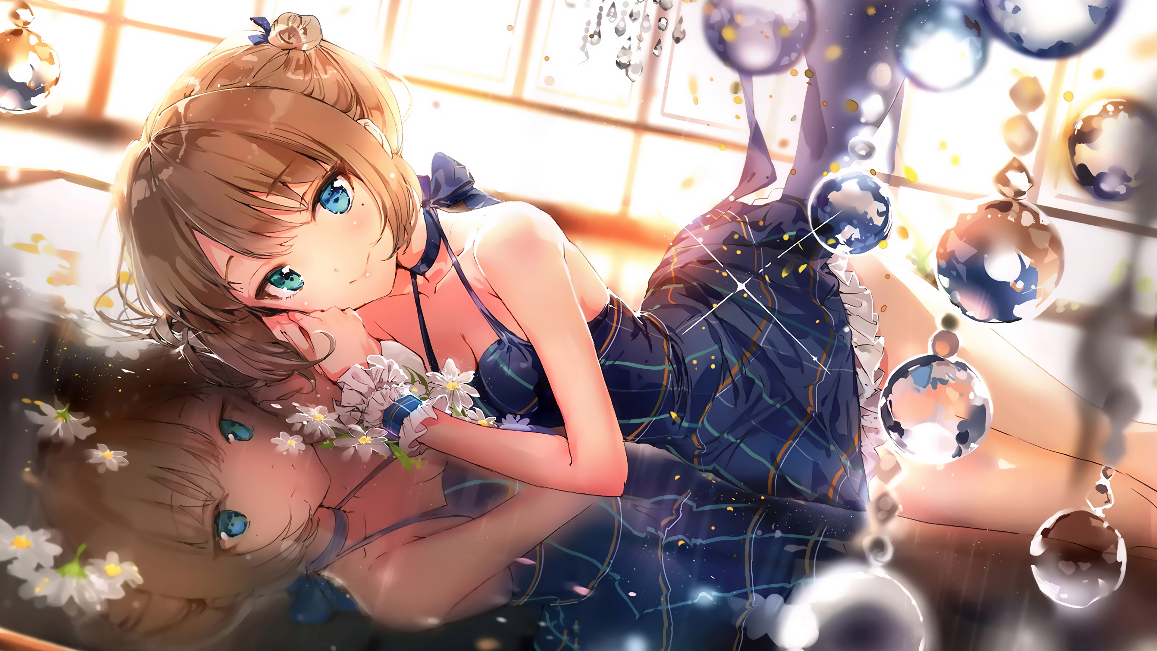 Anime Girl Wallpaper 4k - HD Wallpaper 