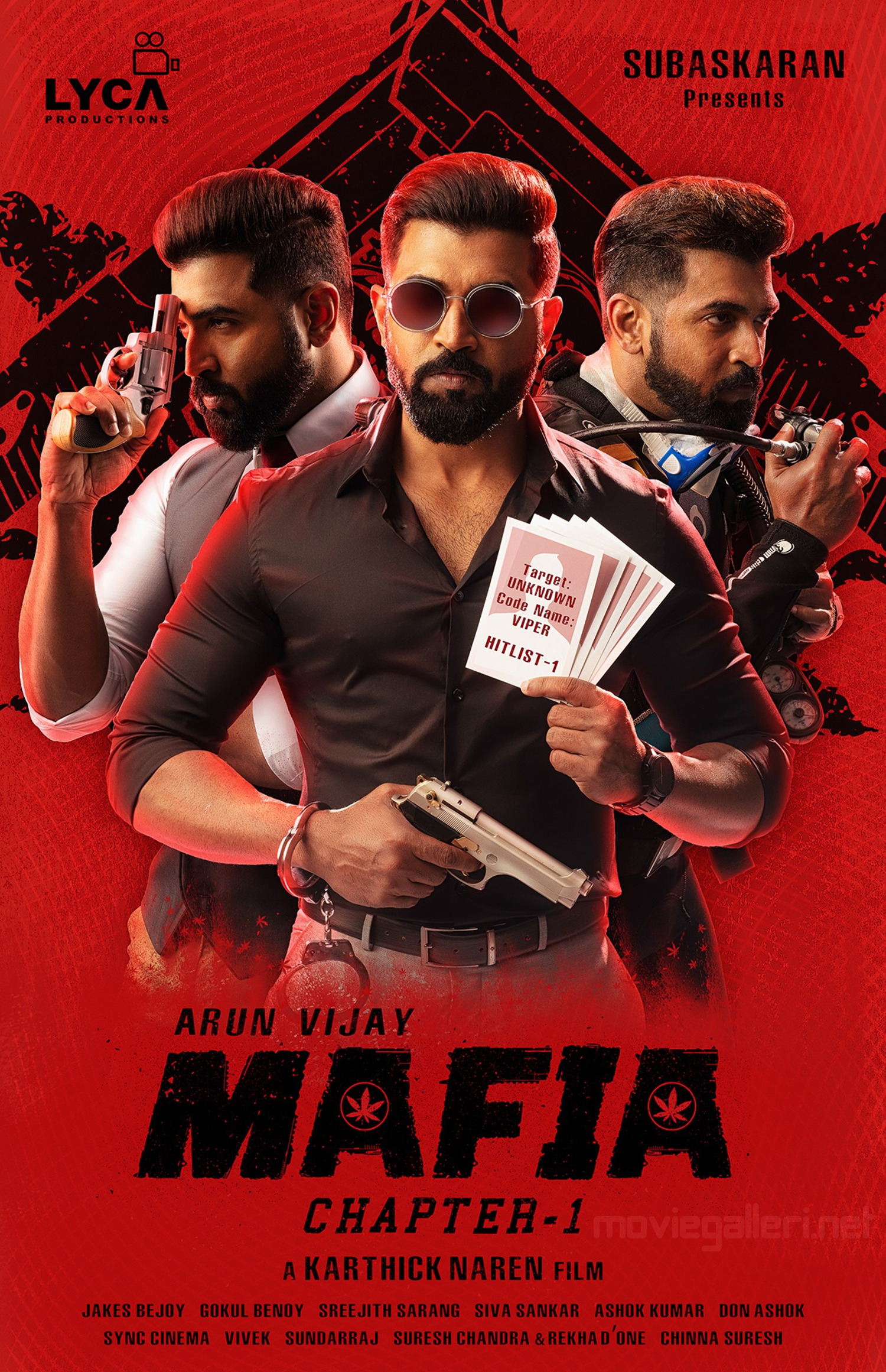 Actor Arun Vijay Mafia First Look Poster Hd - Mafia Arun Vijay - HD Wallpaper 