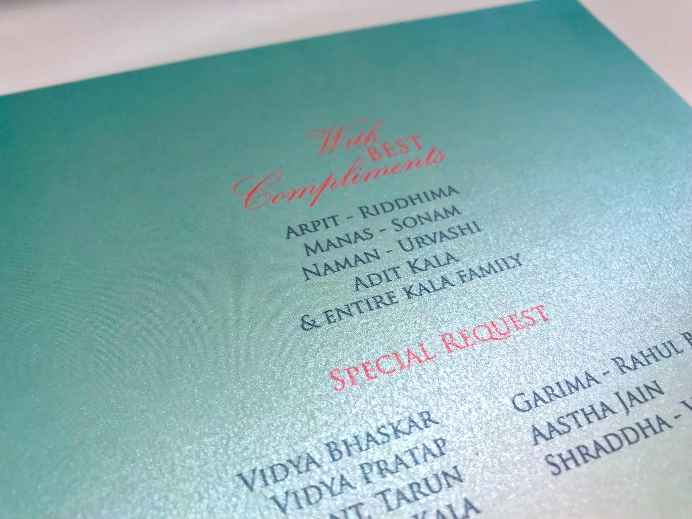 Best Compliments From Wedding Invitation - HD Wallpaper 