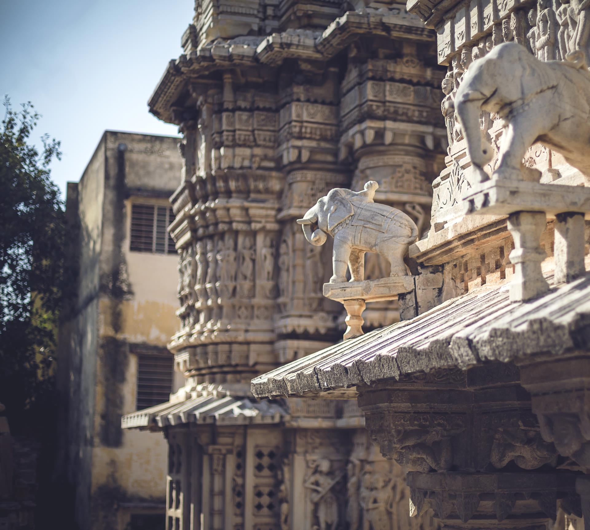 Jagdish Temple - Statue - HD Wallpaper 