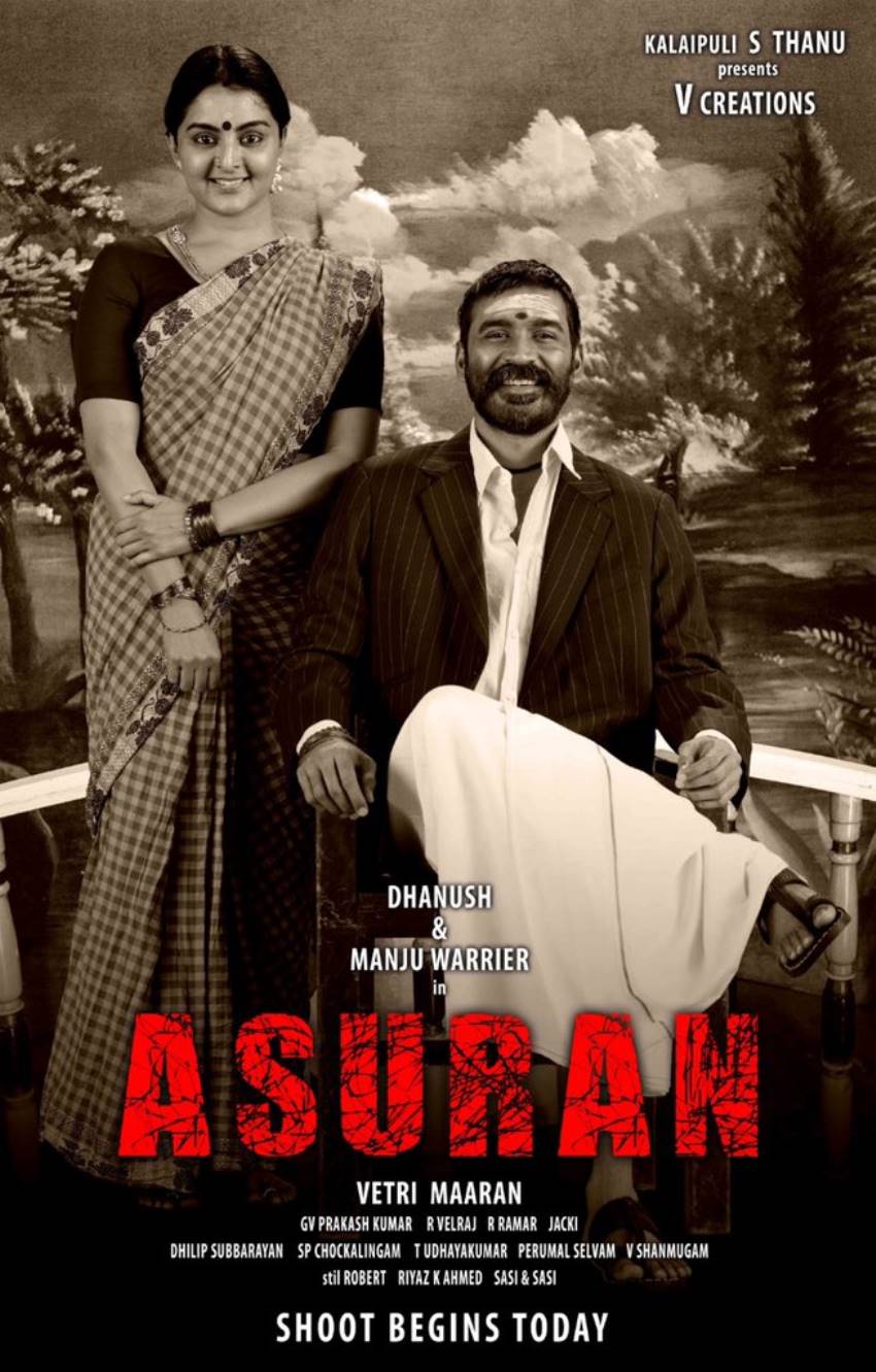Asuran Tamil Movie Dhanush - HD Wallpaper 