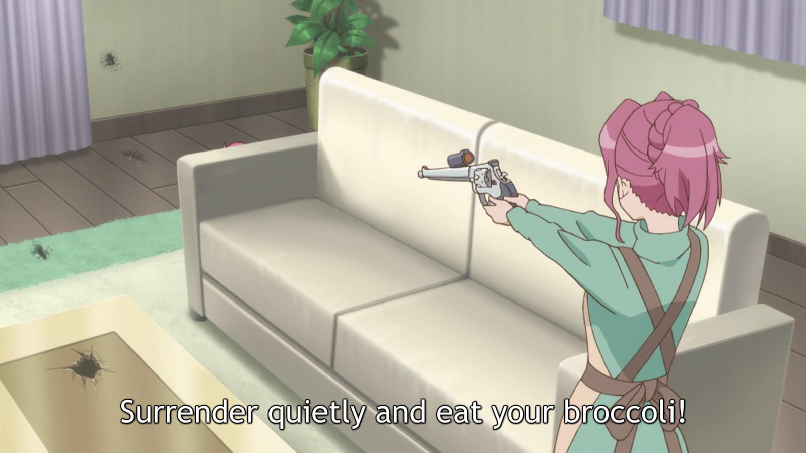 Surrender Quietly And Eat Your Brocco L1 Furniture - Surrender Quietly And Eat Your Broccoli - HD Wallpaper 