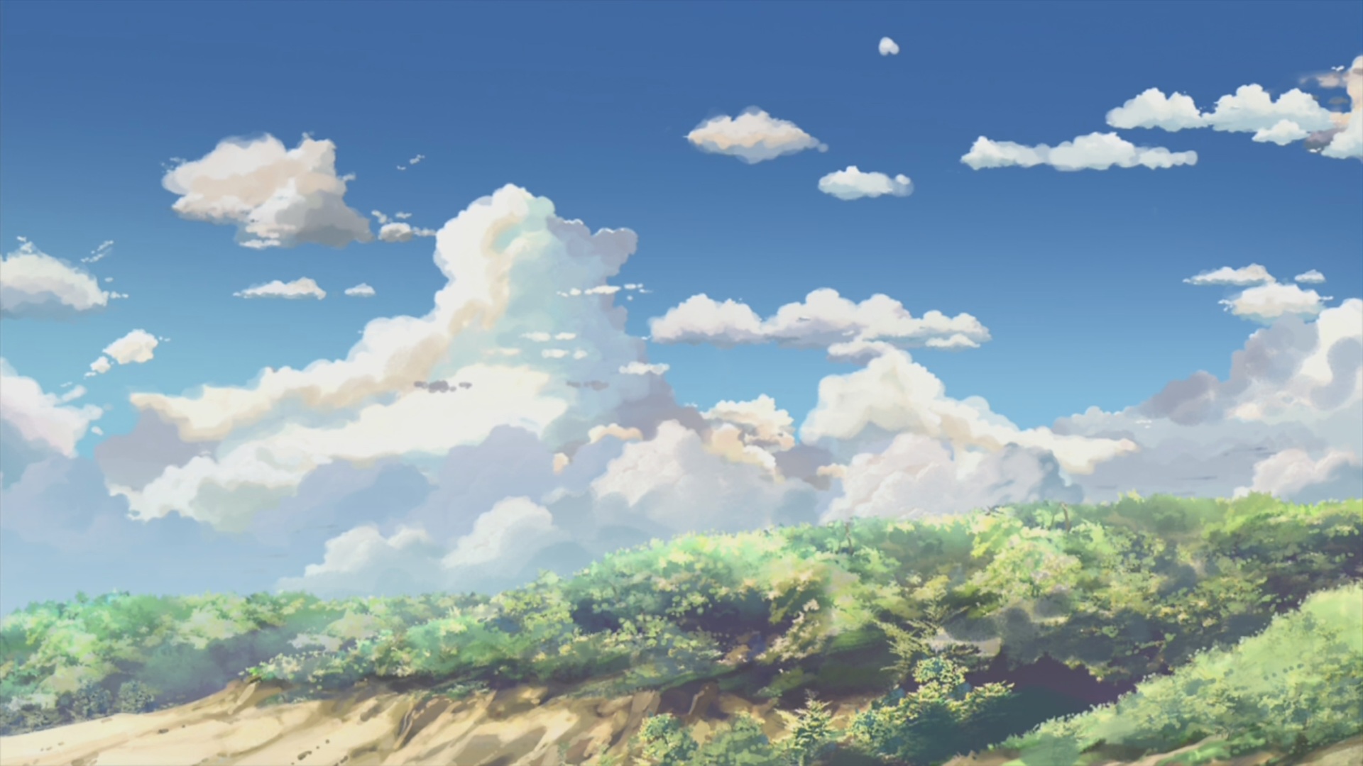Anime Background Scenery - HD Wallpaper 