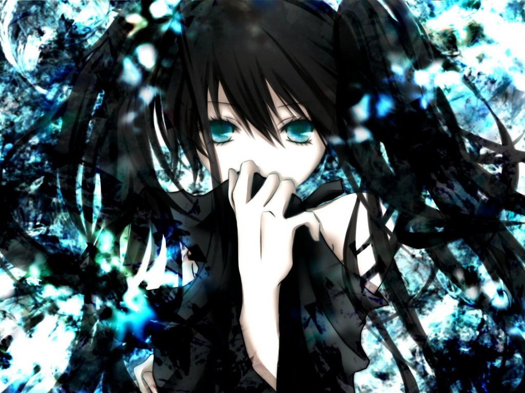 Anime Wallpaper - Anime Girl Black Rock Shooter - HD Wallpaper 