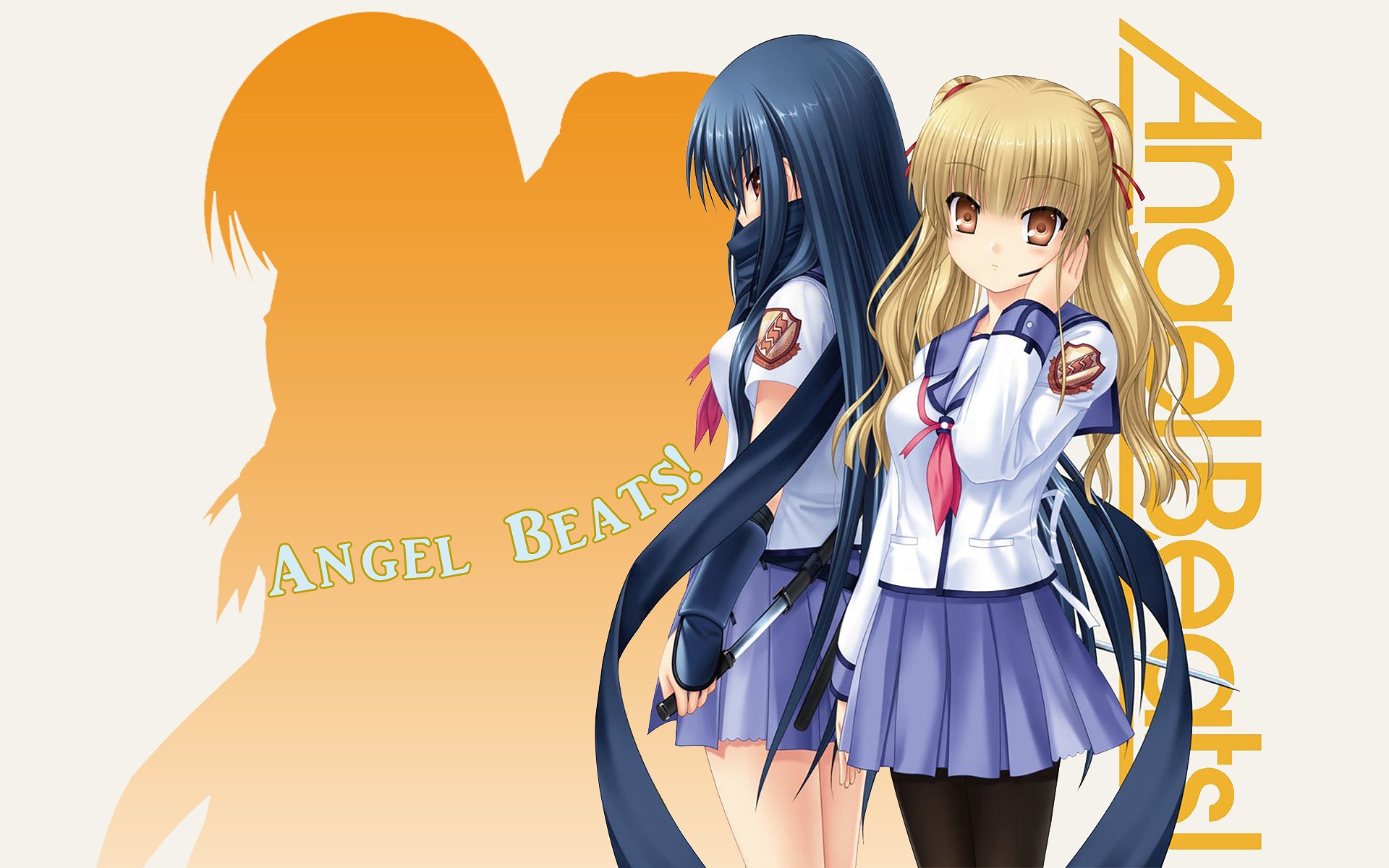 Angel Beats Download Wallpaper Yusa Angel Beats 19x10 Wallpaper Teahub Io