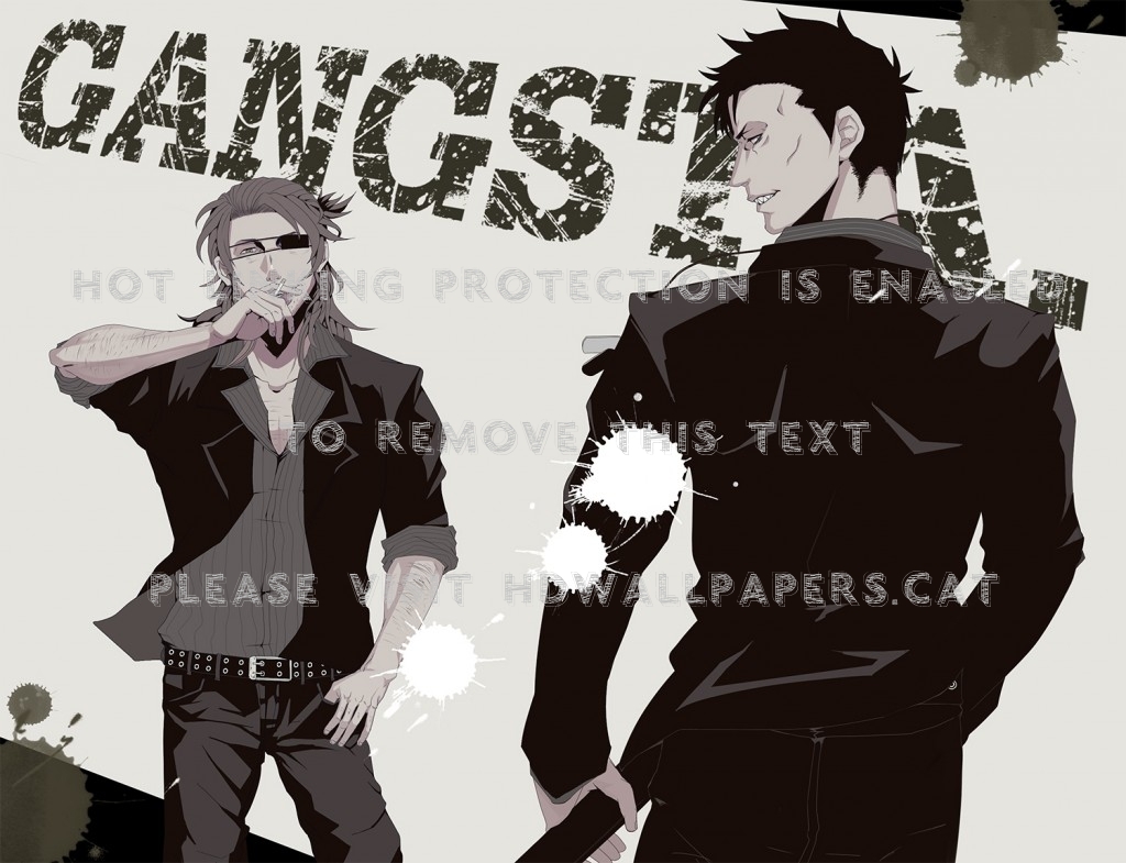 Gangsta Mafia Nicolas Sword Anime Gore - Gangsta Gangsta Anime - HD Wallpaper 