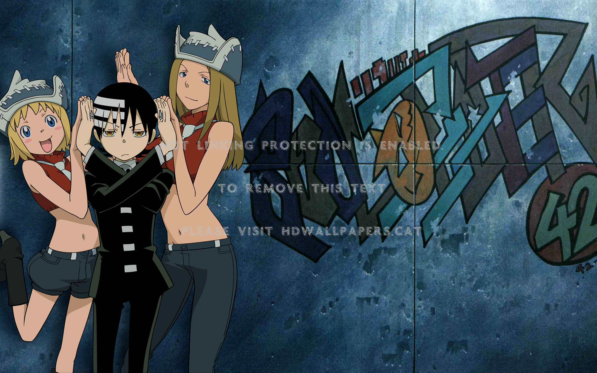 Liz Patty Death The Kid Nice Anime - Soul Eater Soul - HD Wallpaper 