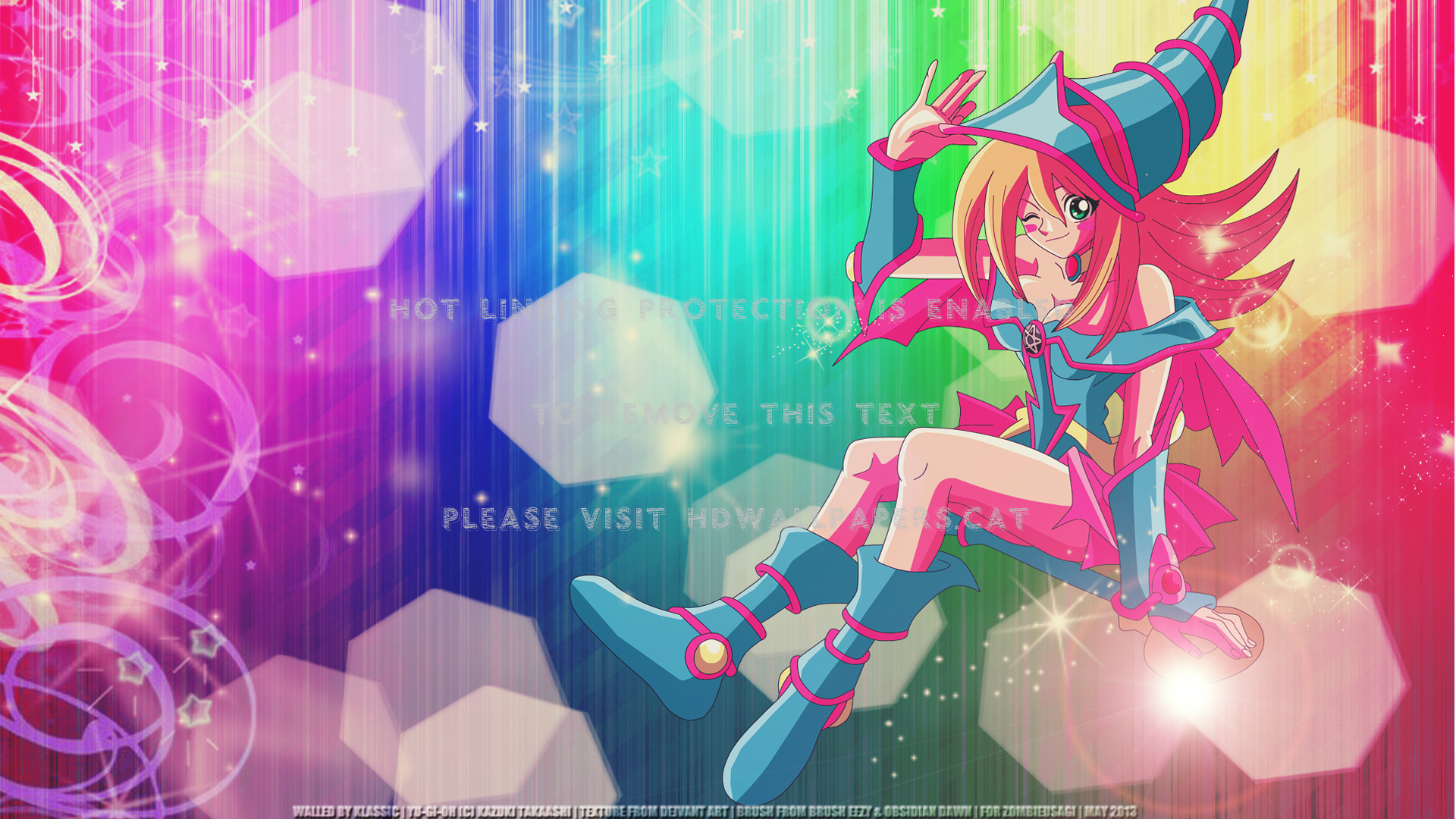 Witch Fanmade Girl Anime Fanart Ah My - Cartoon - HD Wallpaper 
