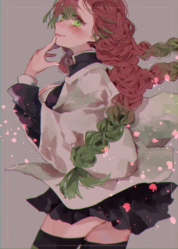 Kimetsu No Yaiba, Anime Girls, Fan Art, Digital Art, - Pillar Mitsuri Kanroji Kimetsu No Yaiba - 728x1019 Wallpaper Kimetsu No Yaiba, Anime Girls, Fan Art, Digital Art, - Pillar Mitsuri Kanroji Kimetsu No Yaiba - 728x1019 Wallpaper