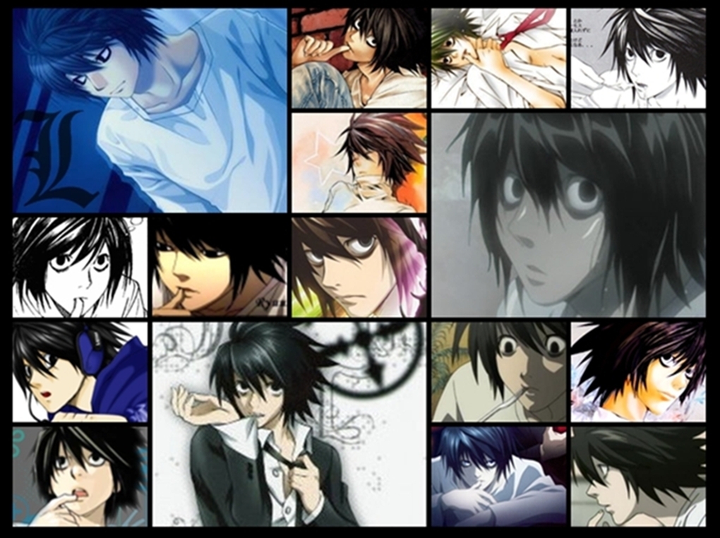 L Wallpaper - Death Note - HD Wallpaper 