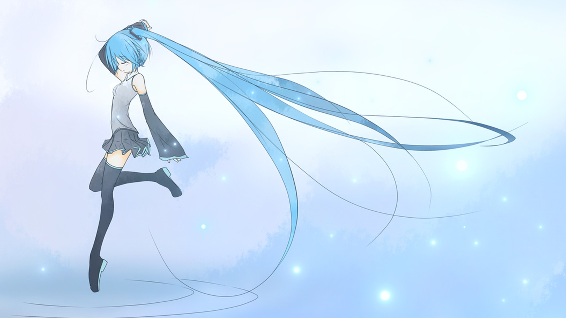 Appropriate Anime Girl Simple - HD Wallpaper 