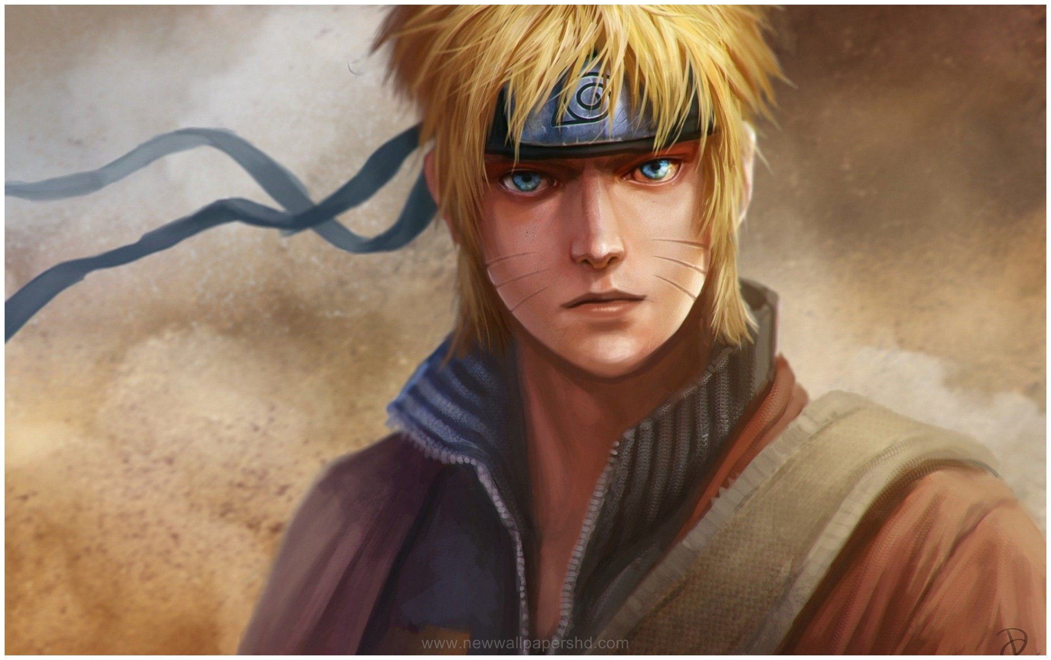 Image For Naruto Fan Art Anime Boy Hd Wallpaper - Naruto Hair Real Life - HD Wallpaper 