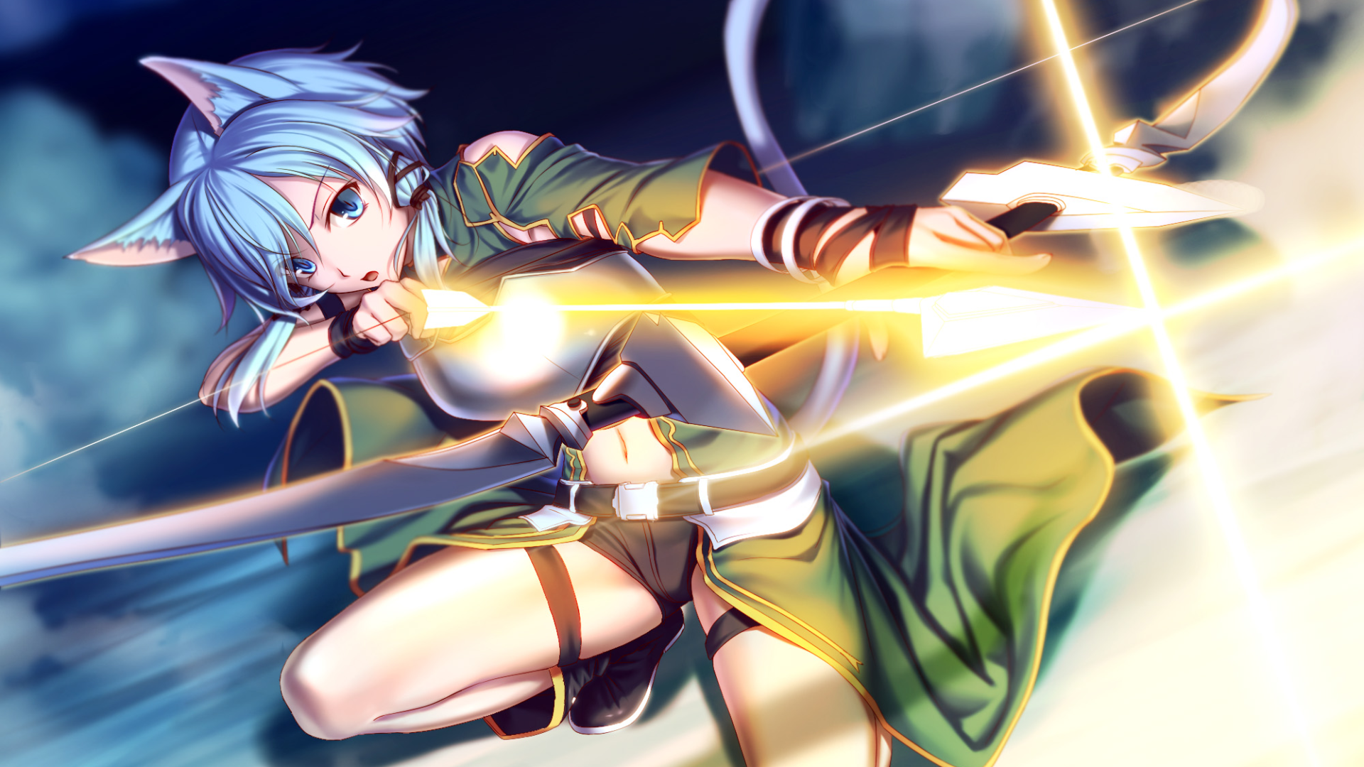 Sinon Sword Art Online - HD Wallpaper 
