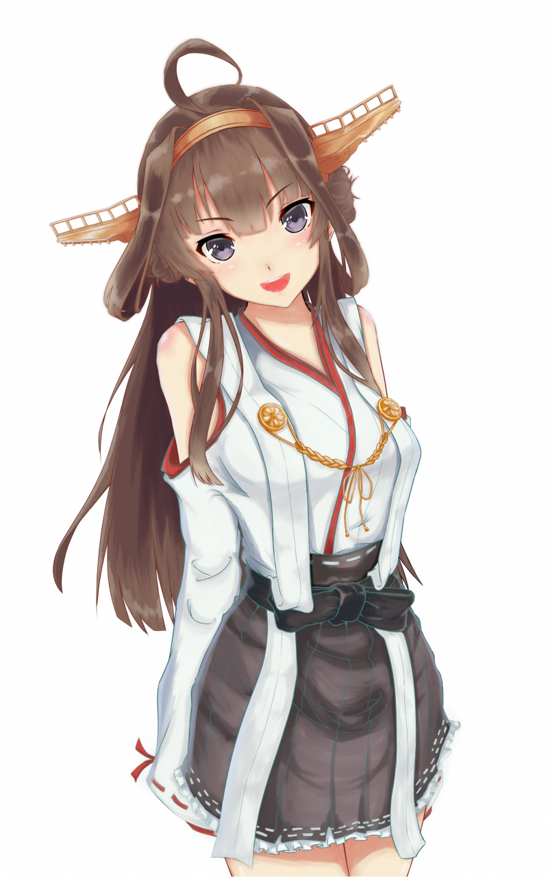 Kongou Kancolle Wallpaper Ios - HD Wallpaper 