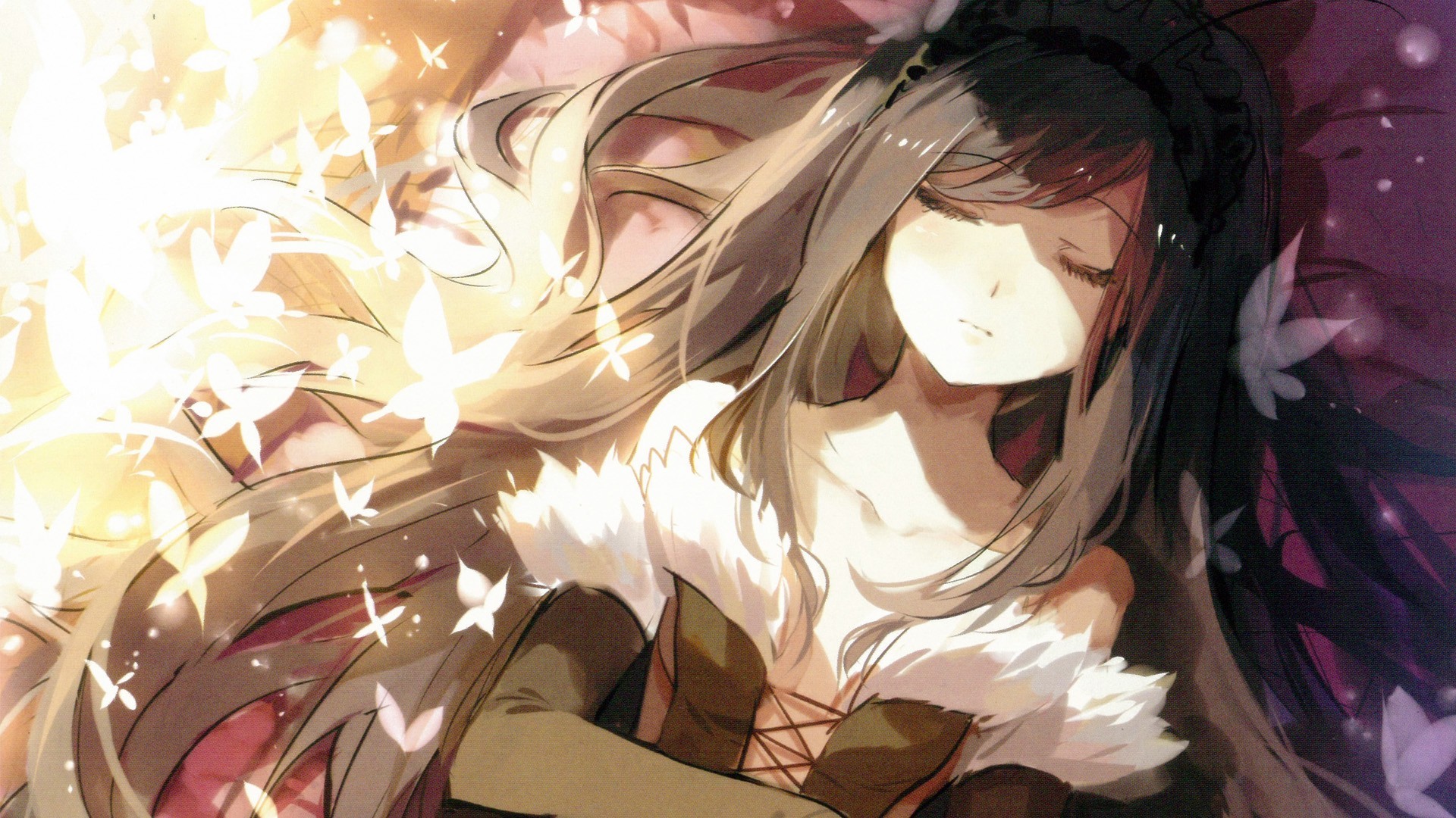 Skeleton Anime Girl Art - HD Wallpaper 