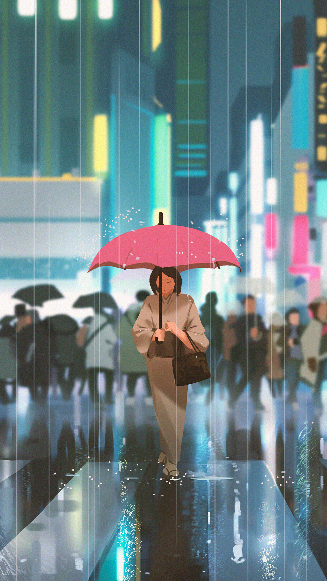 Anime Wallpaper - Reflection - HD Wallpaper 