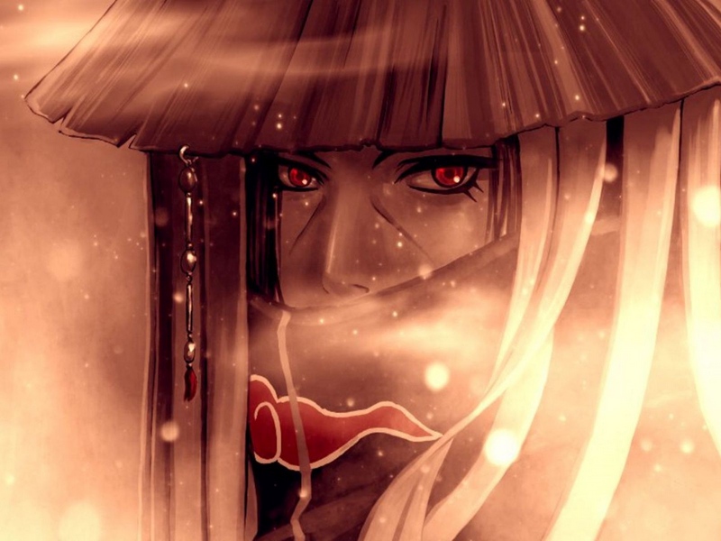 Wallpaper Anime, Naruto, Uchiha Itachi, Sharingan, - Uchiha Itachi - HD Wallpaper 